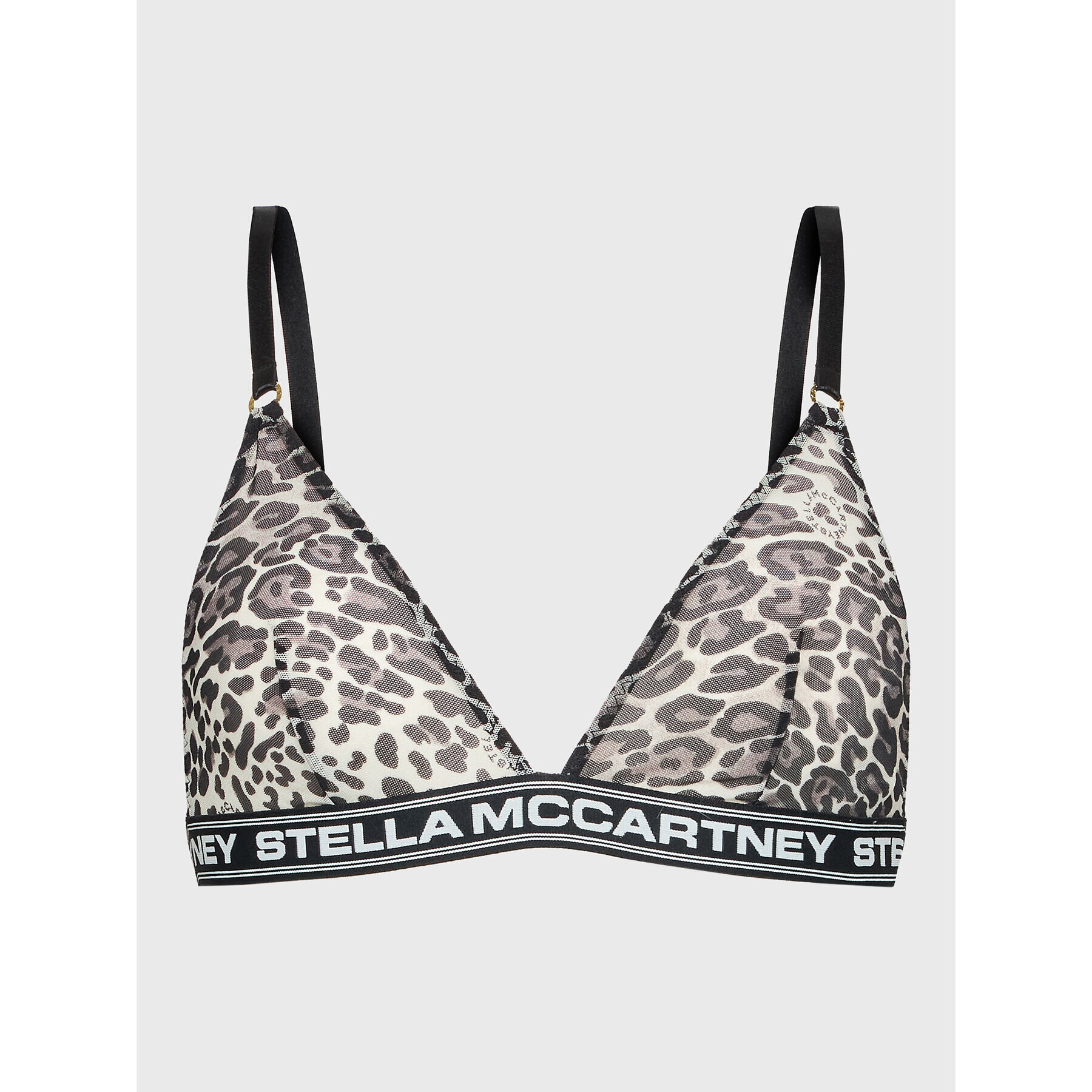 Stella McCartney Podprsenka Bralette Animal S6R081110.00812 Čierna - Pepit.sk