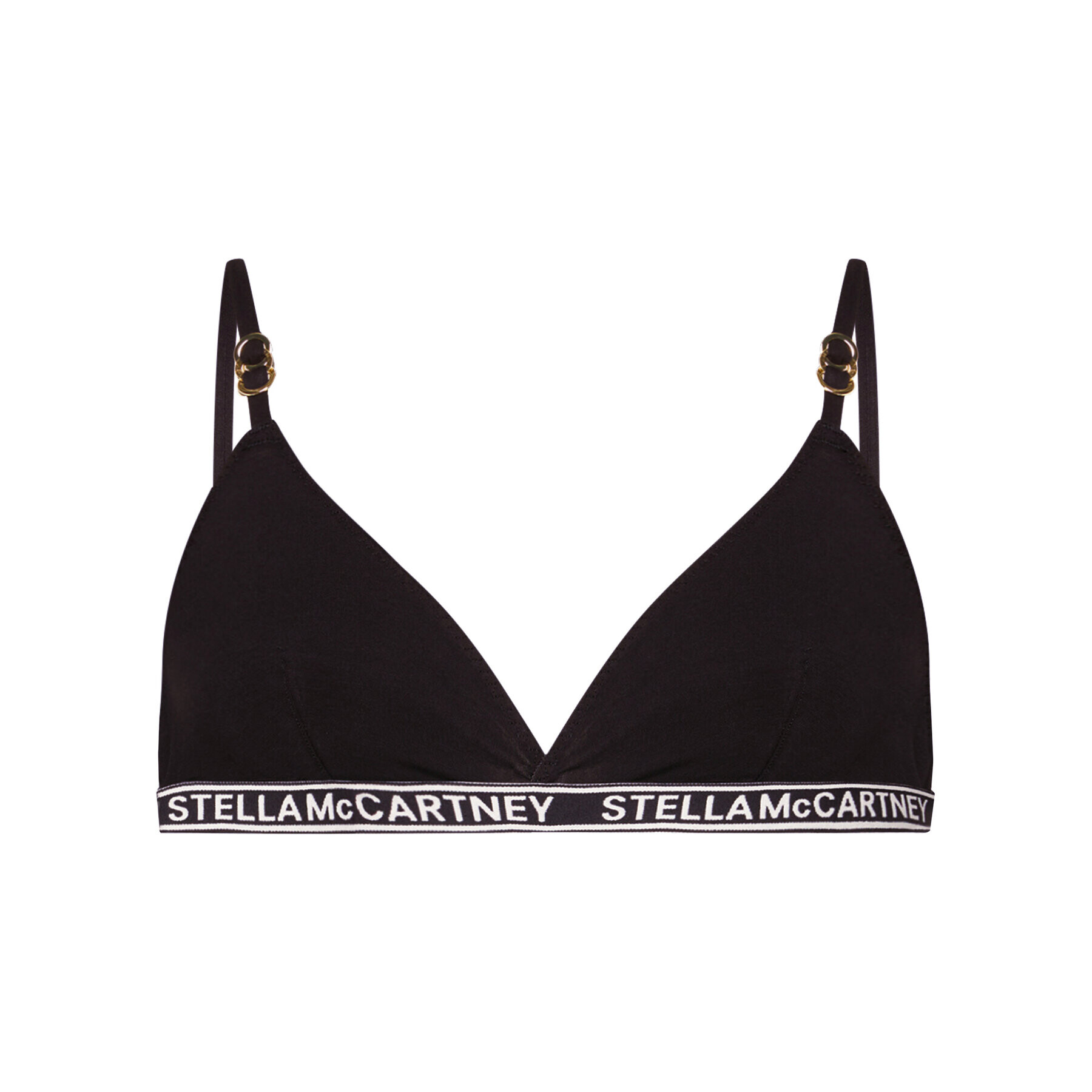 Stella McCartney Podprsenka Bralette Ivy Chatting S6R080780.00112 Čierna - Pepit.sk