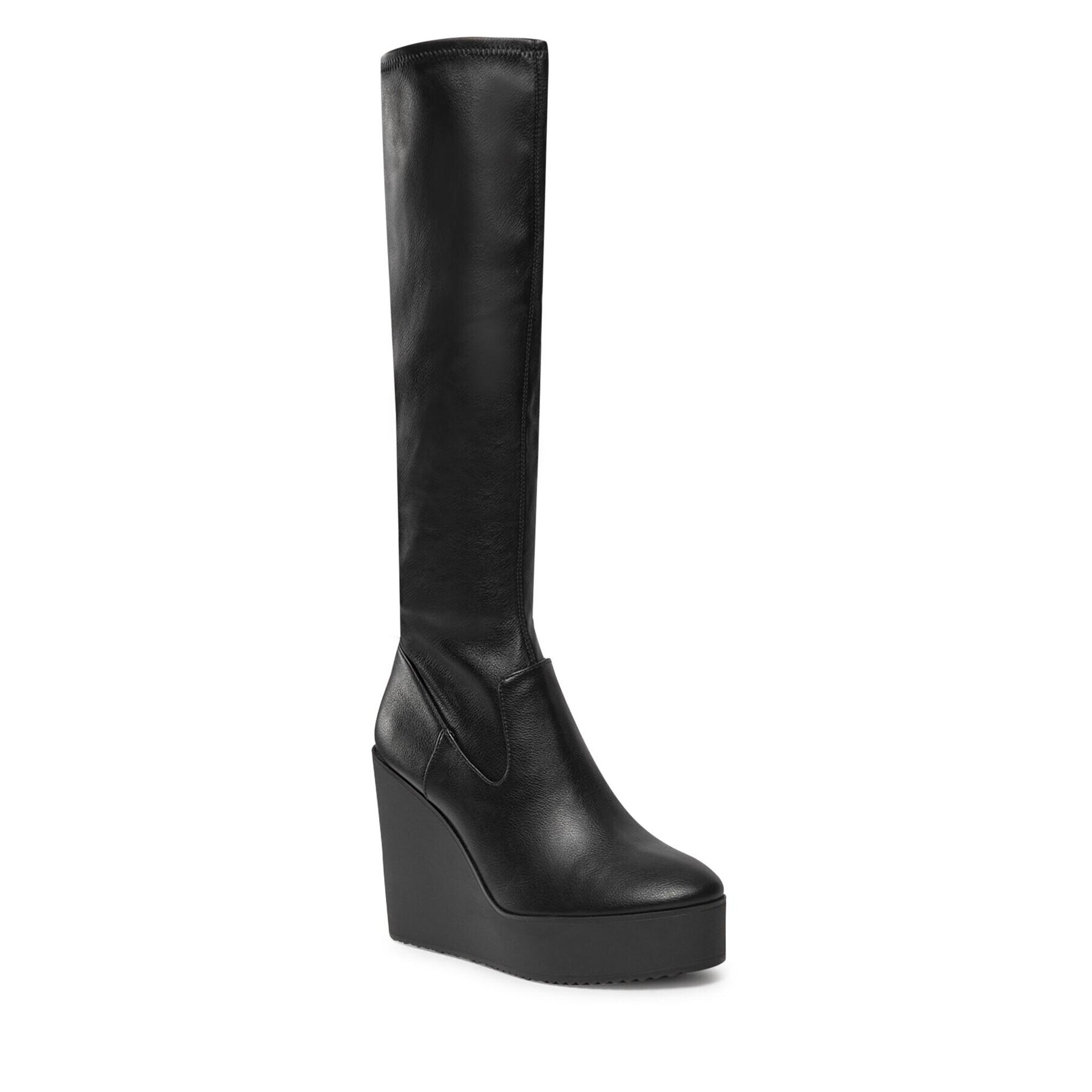 Steve Madden Čižmy Justly Boot SM11002157 SM11002157-001 Čierna - Pepit.sk