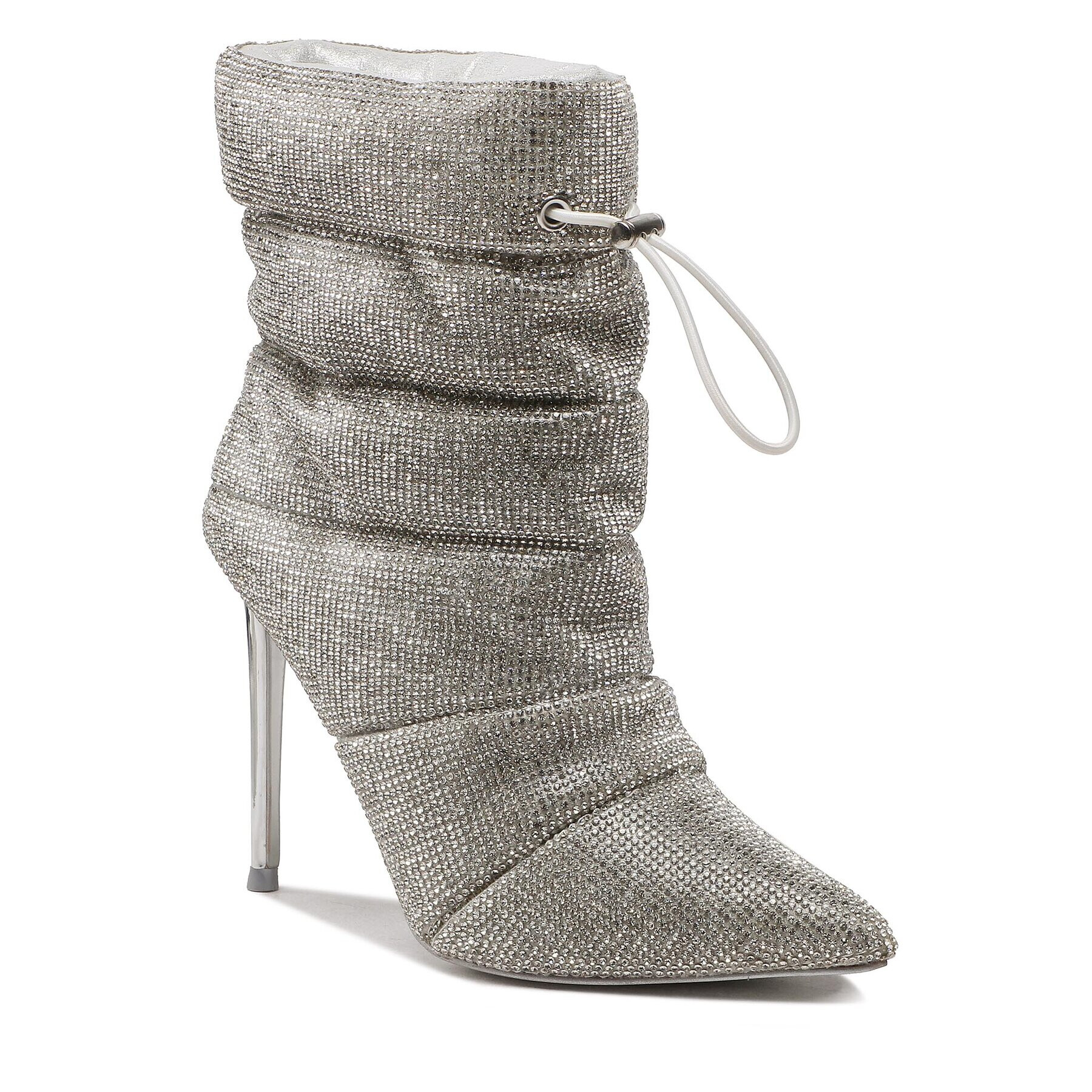 Steve Madden Členková obuv Cloak-R SM11002189-02003-998 Strieborná - Pepit.sk