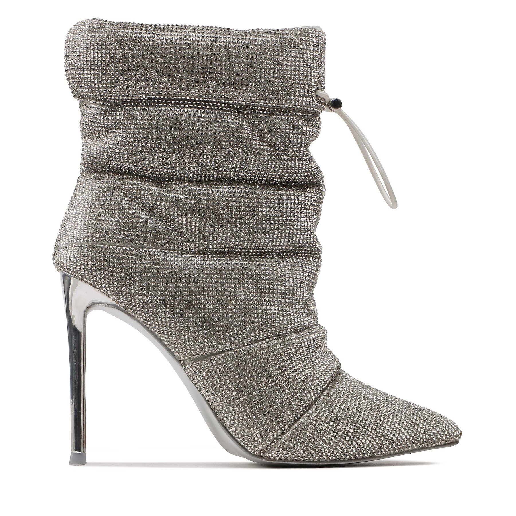 Steve Madden Členková obuv Cloak-R SM11002189-02003-998 Strieborná - Pepit.sk