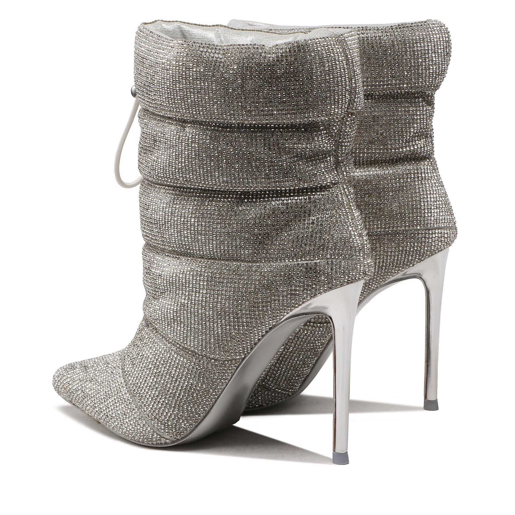 Steve Madden Členková obuv Cloak-R SM11002189-02003-998 Strieborná - Pepit.sk