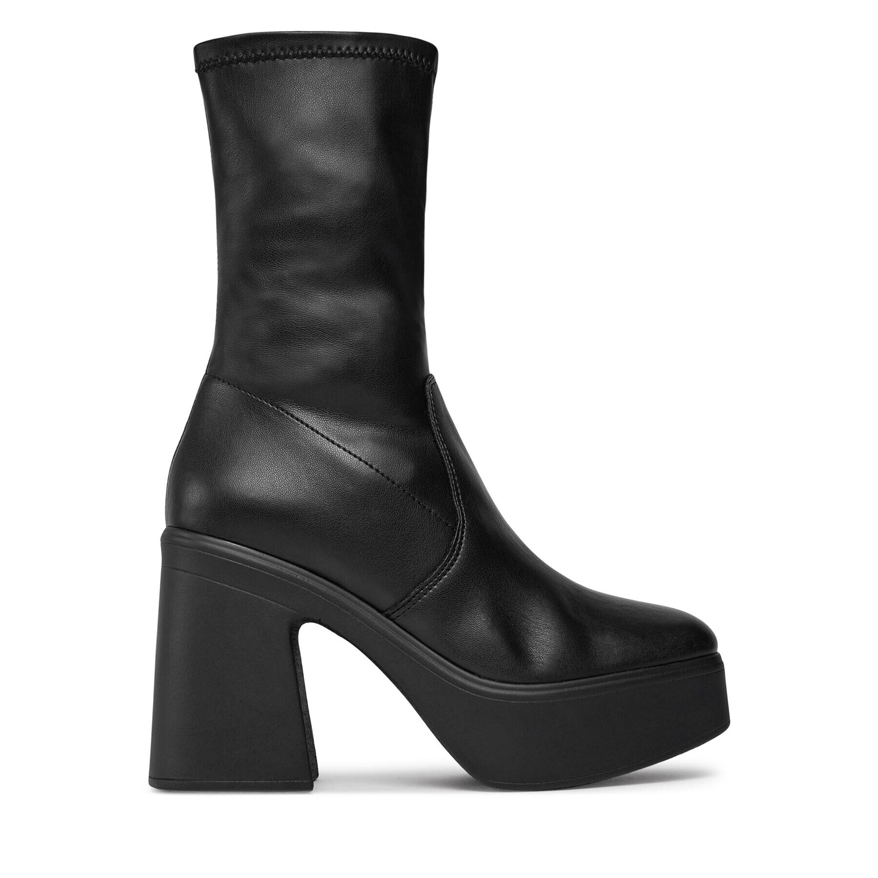 Steve Madden Členková obuv Low Phoenix Bootie SM11002629 SM11002629-001 Čierna - Pepit.sk