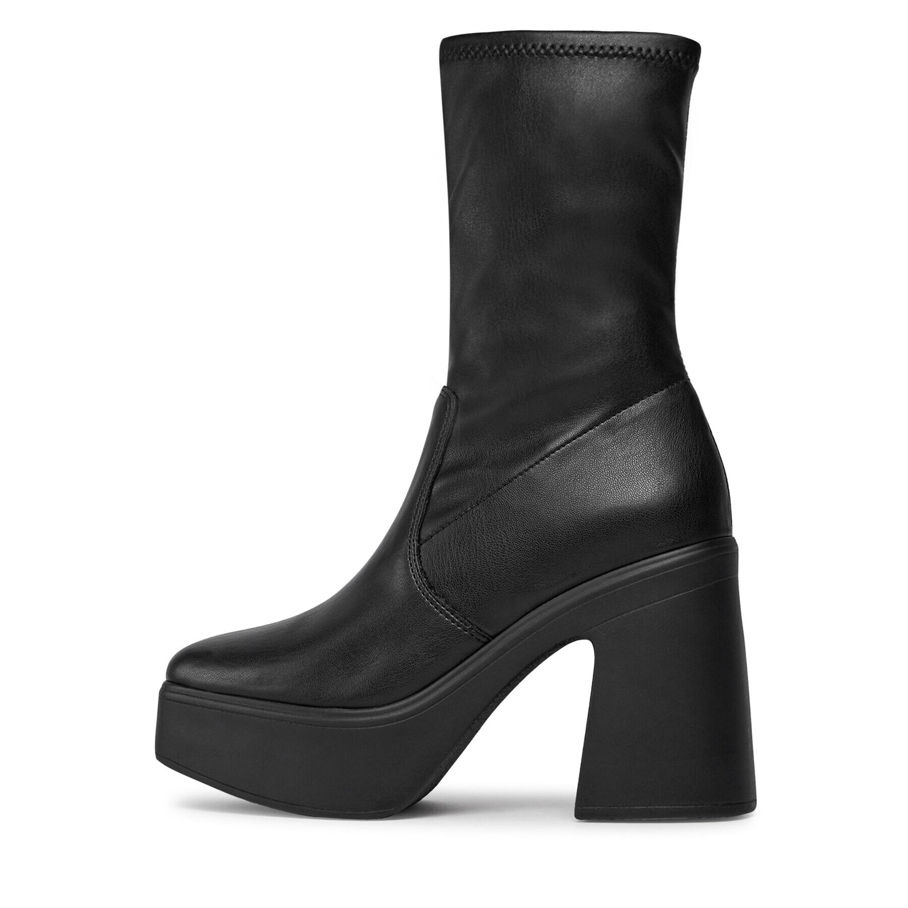 Steve Madden Členková obuv Low Phoenix Bootie SM11002629 SM11002629-001 Čierna - Pepit.sk