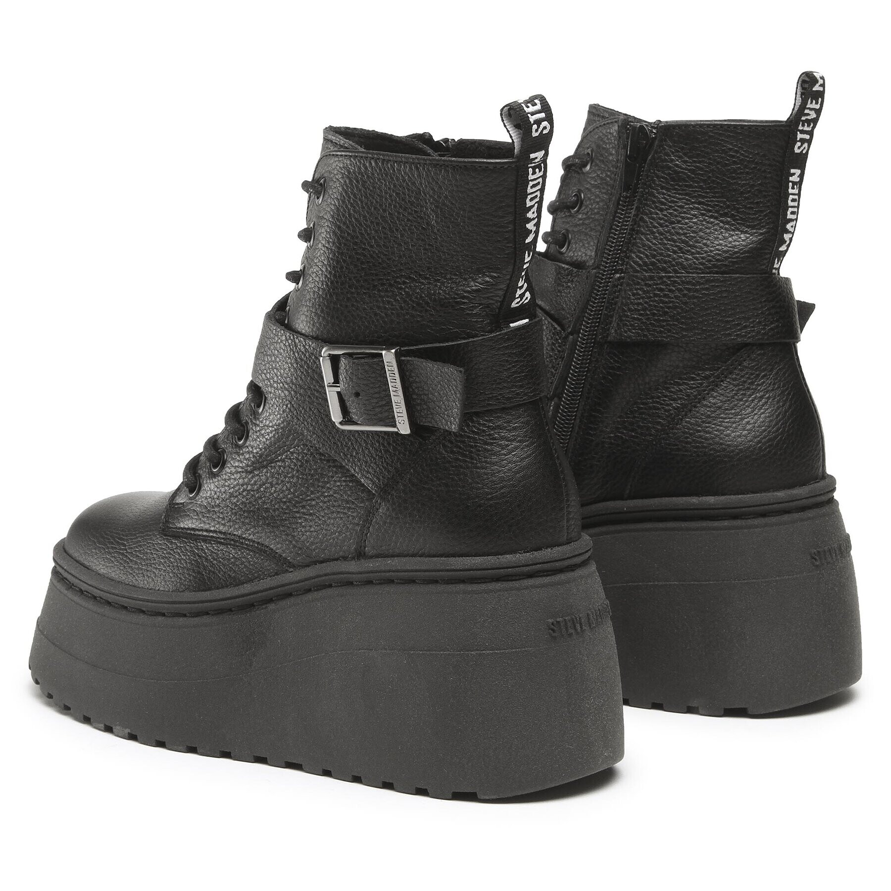 Steve Madden Členková obuv Pinaco SM11002063-03001-017 Čierna - Pepit.sk