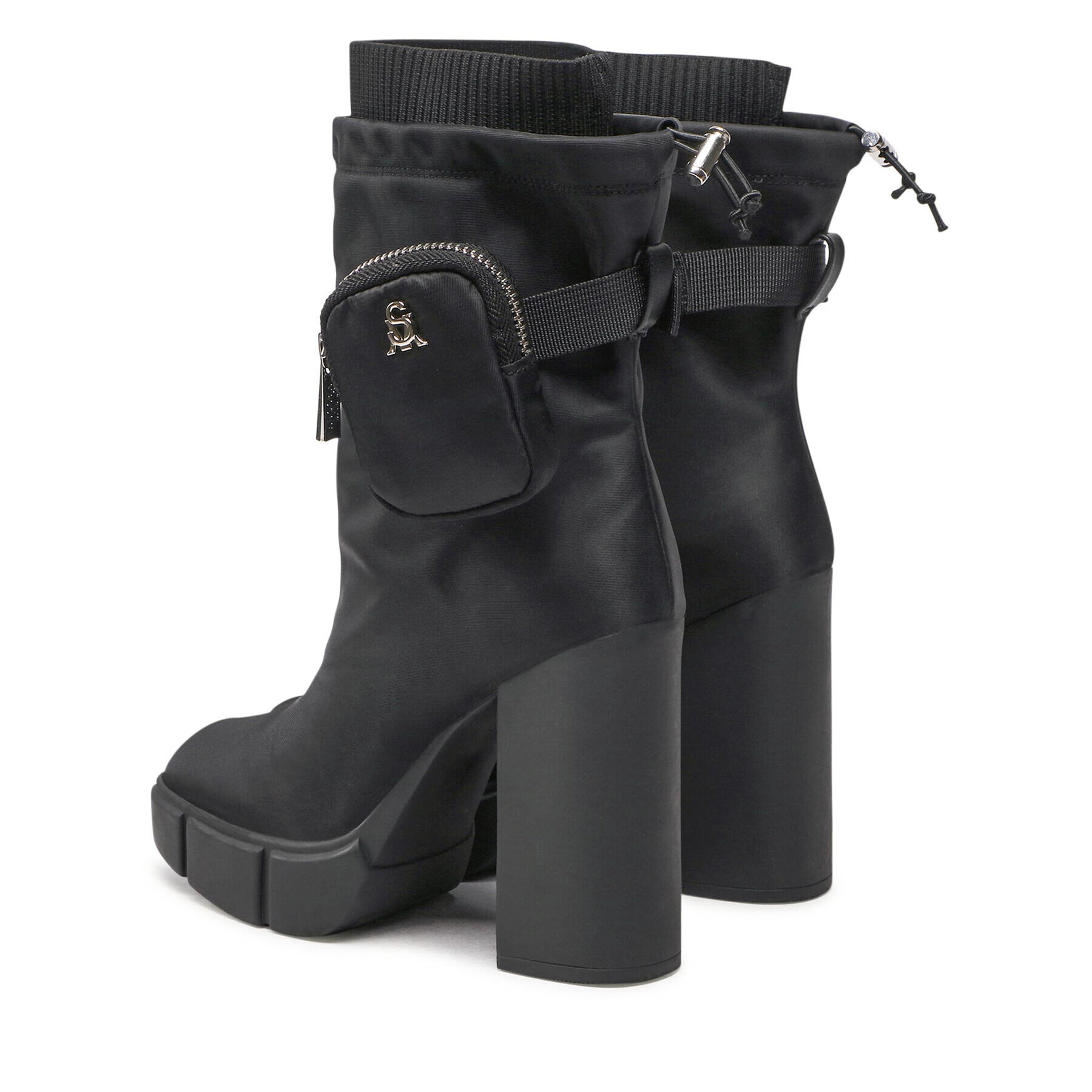 Steve Madden Členková obuv Riseup SM11001302-04004-001 Čierna - Pepit.sk