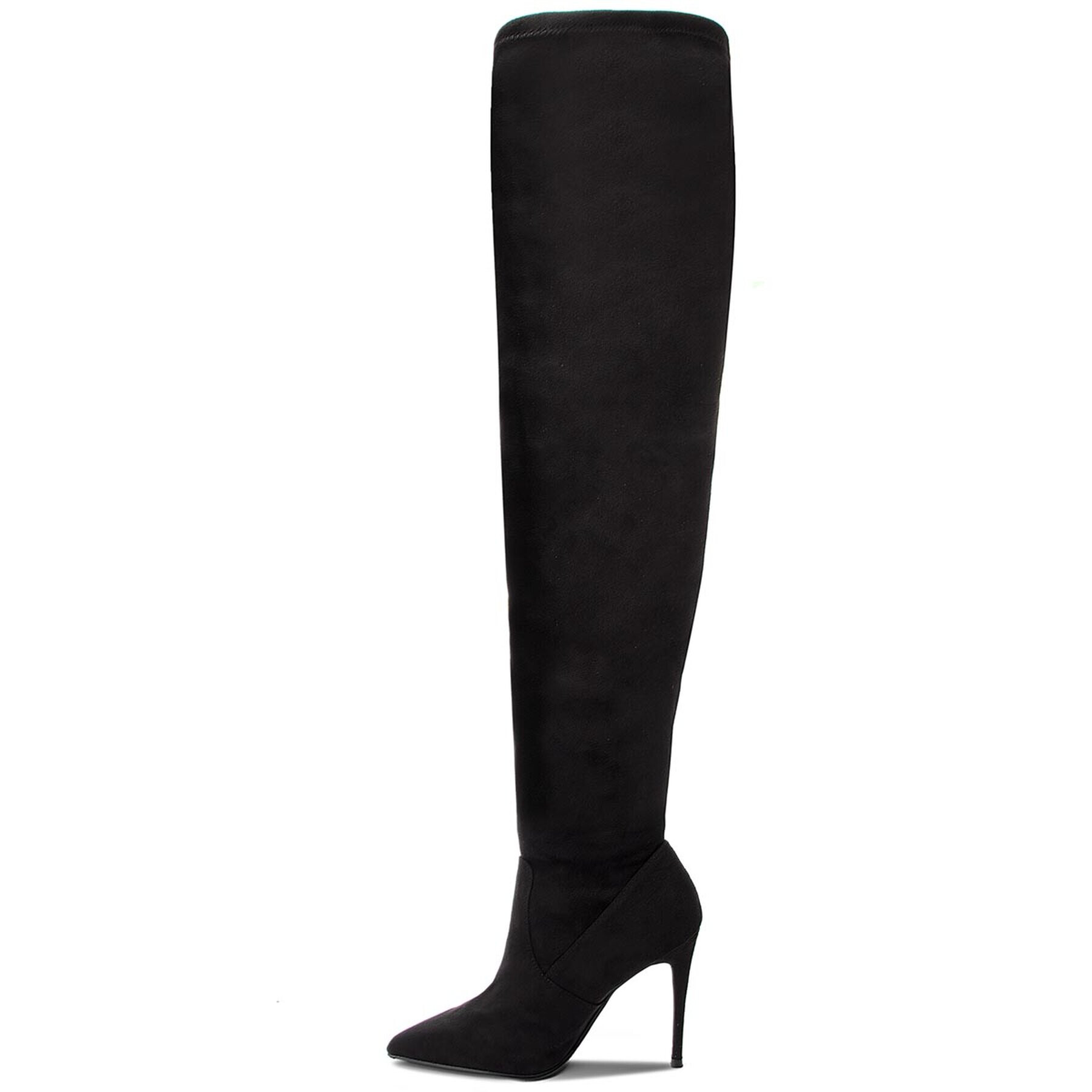 Steve Madden Mušketierky Dade Overknee Boot SM11000150-04001-001 Čierna - Pepit.sk