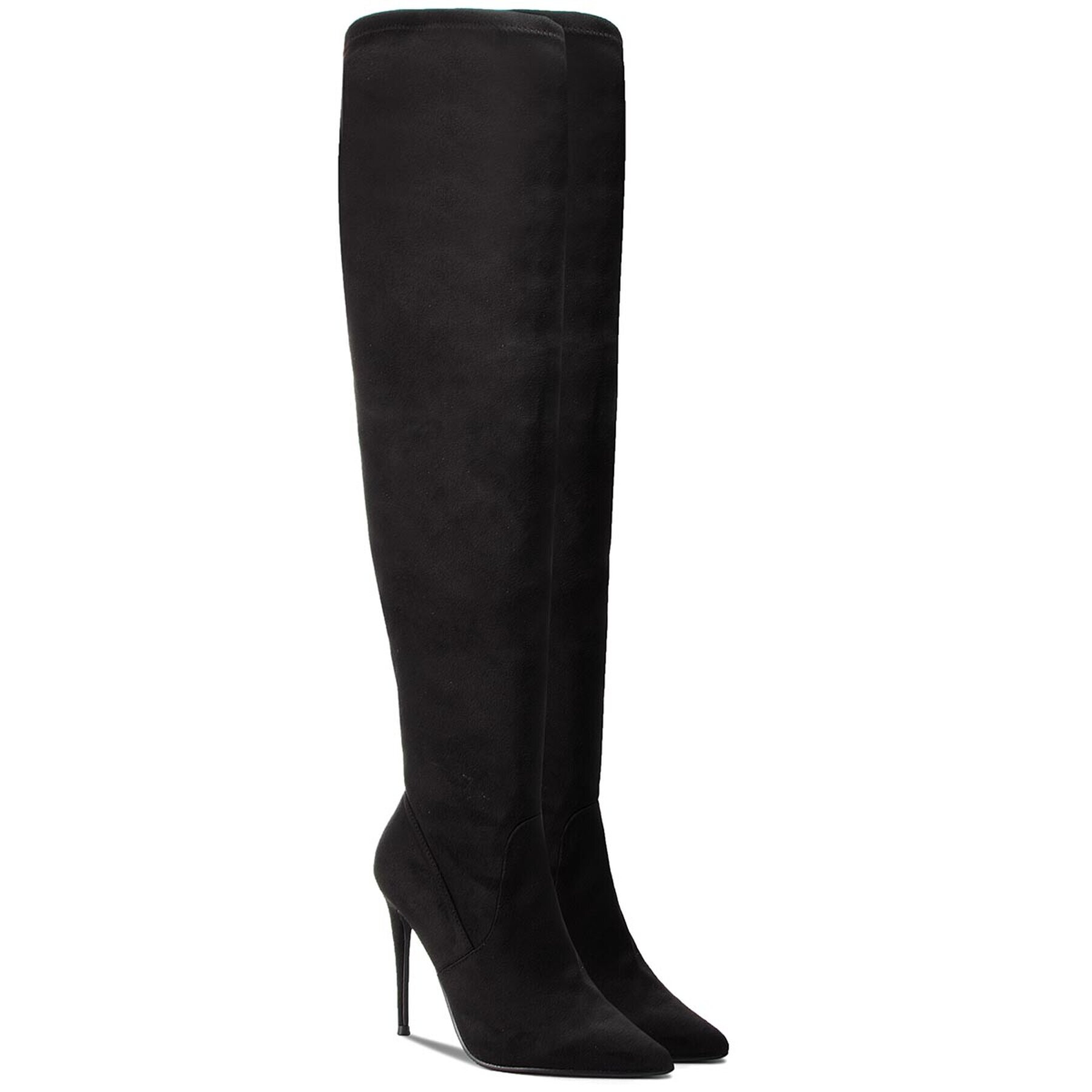 Steve Madden Mušketierky Dade Overknee Boot SM11000150-04001-001 Čierna - Pepit.sk