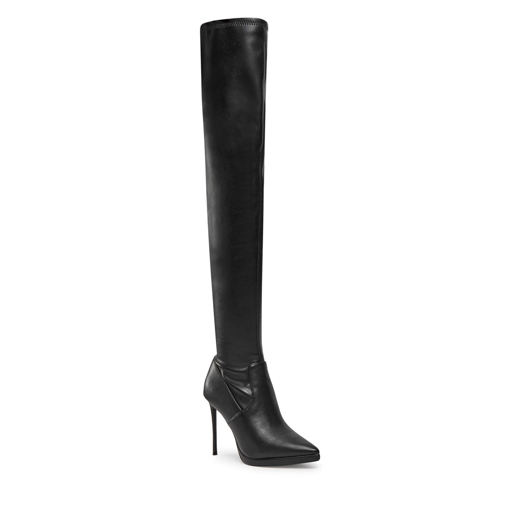 Steve Madden Mušketierky Keandra Boot SM11002678 SM11002678-001 Čierna - Pepit.sk