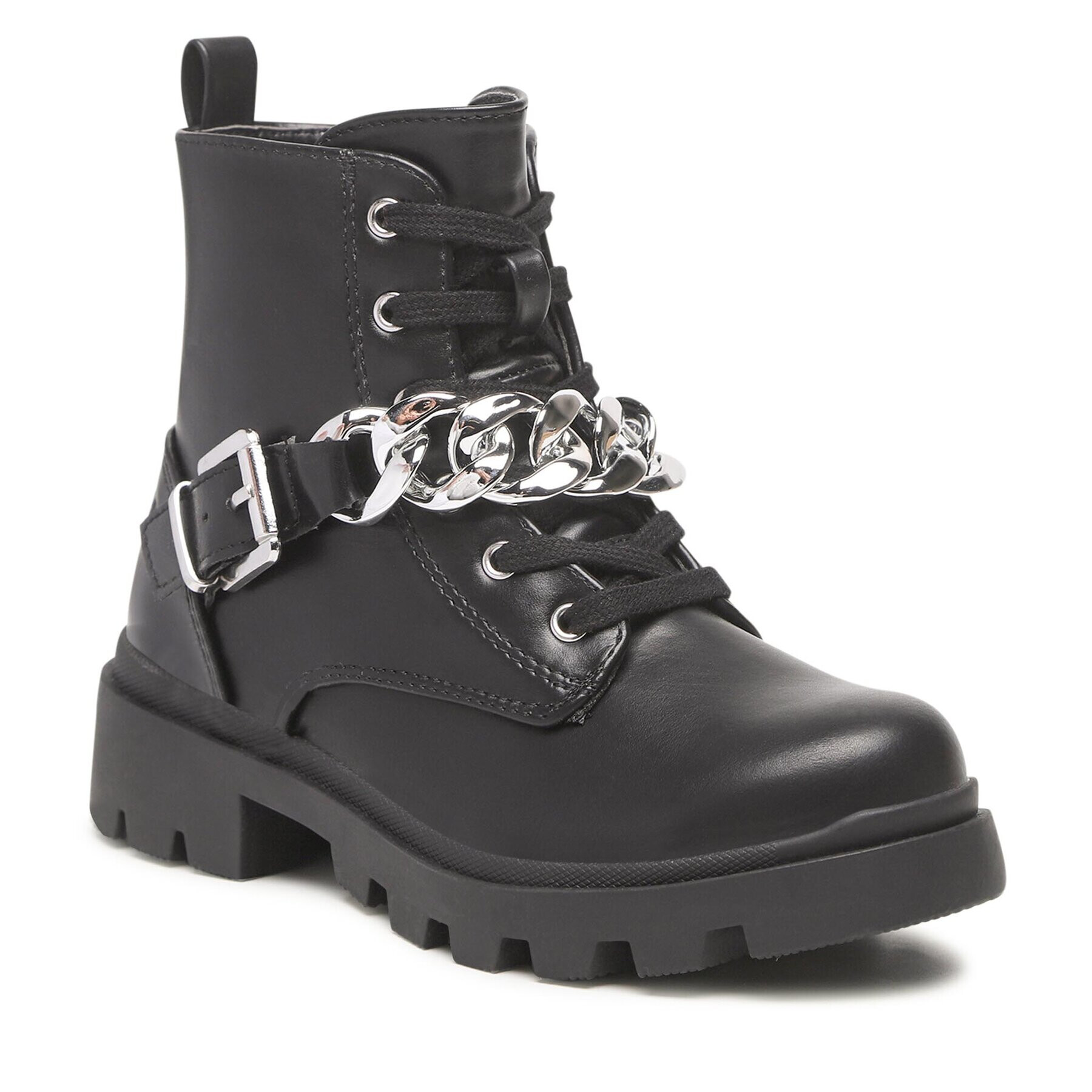 Steve Madden Outdoorová obuv Jjessa SM15000210-02002-001 Čierna - Pepit.sk