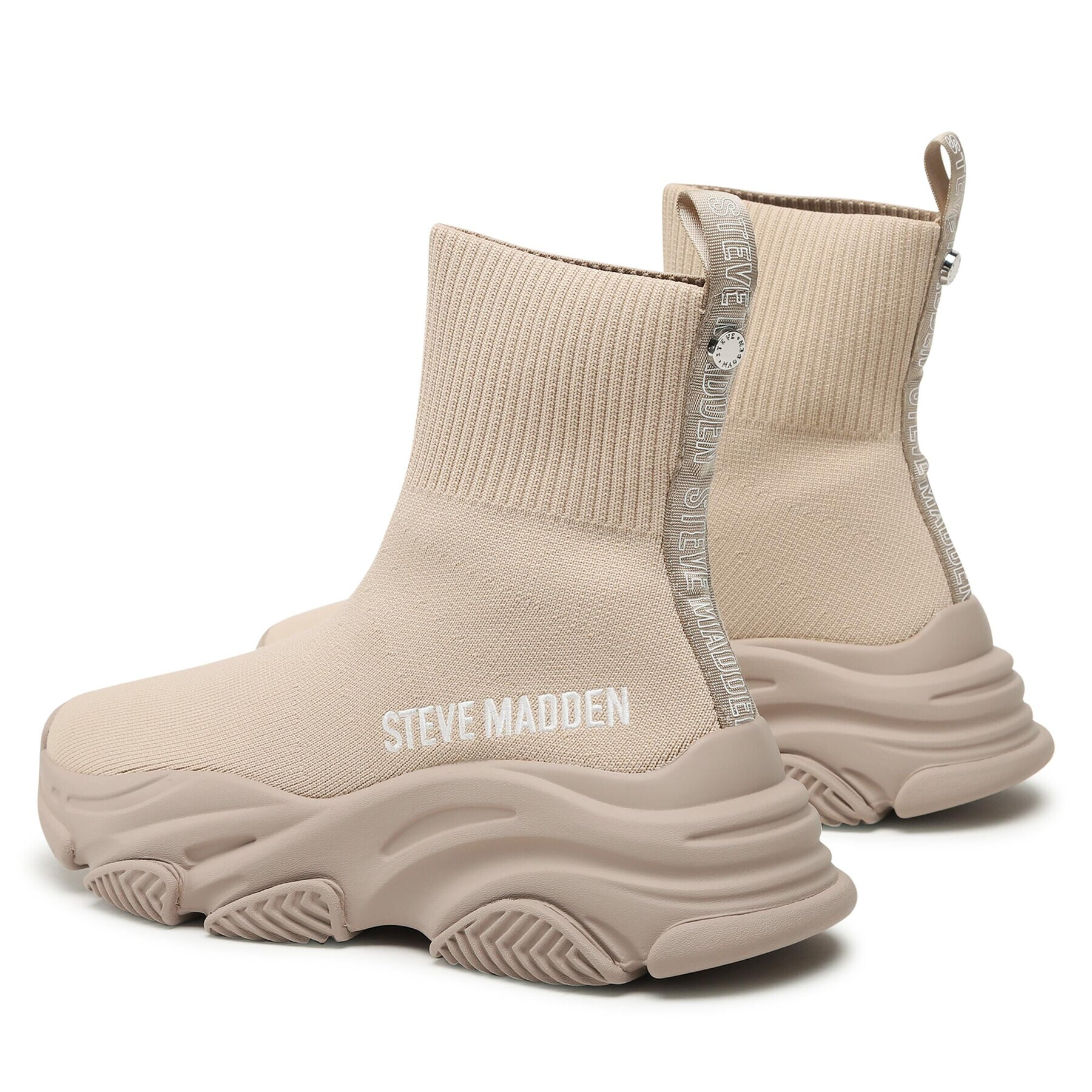 Steve Madden Sneakersy Prodigy SM11002214-04004-299 Béžová - Pepit.sk