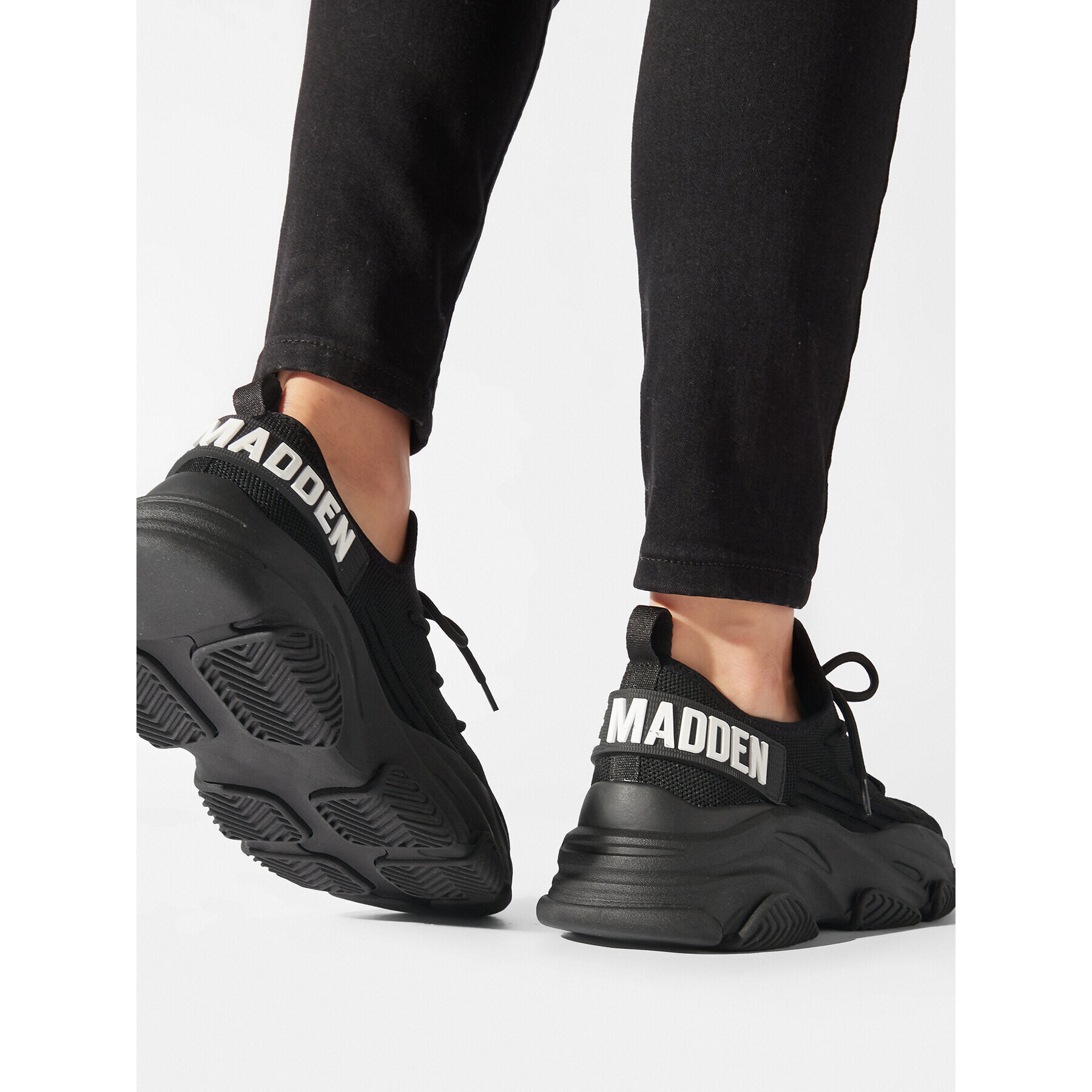 Steve Madden Sneakersy Protégé-E Sneaker SM19000032 SM19000032-184 Čierna - Pepit.sk