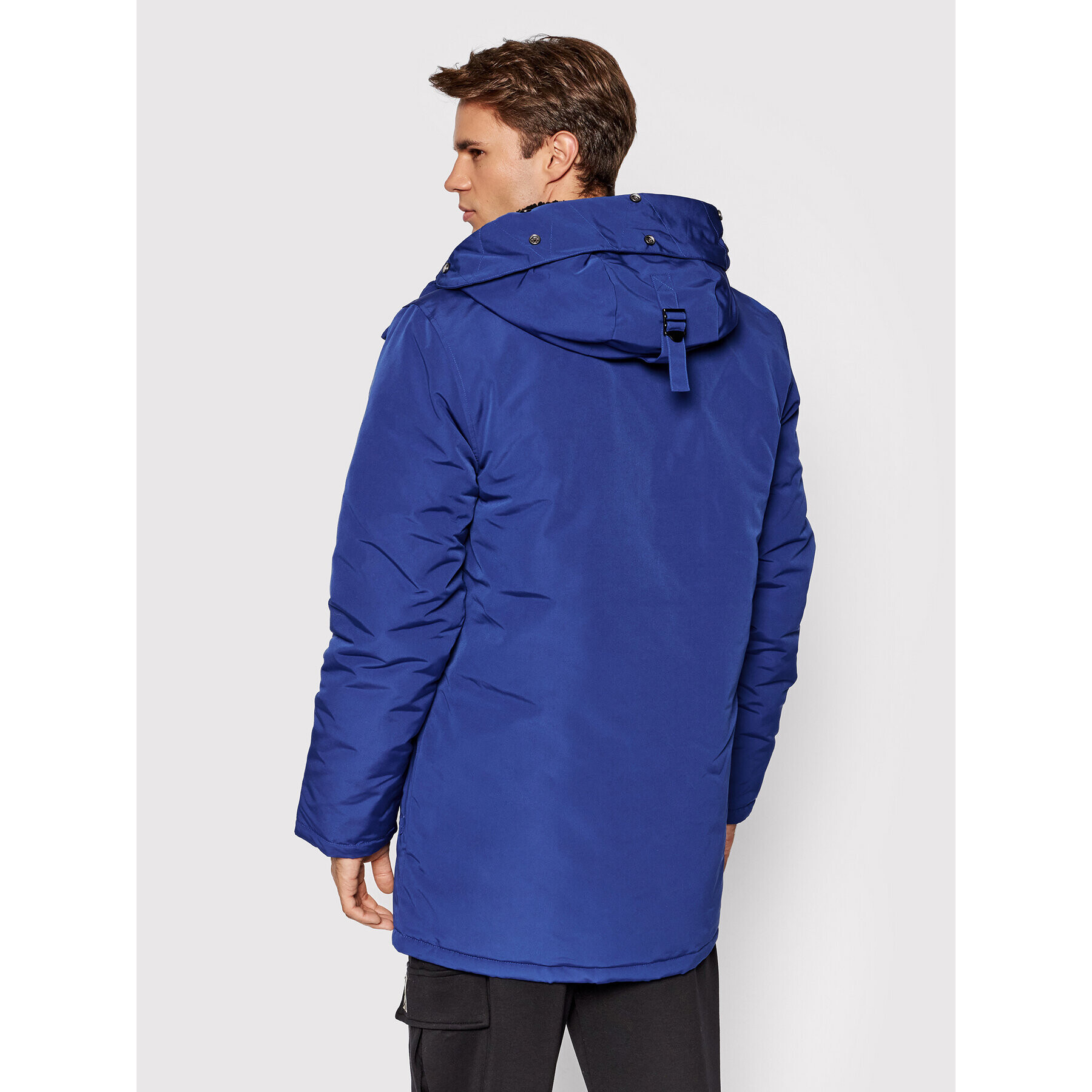 Superdry Parka Everest M5011192A Modrá Regular Fit - Pepit.sk