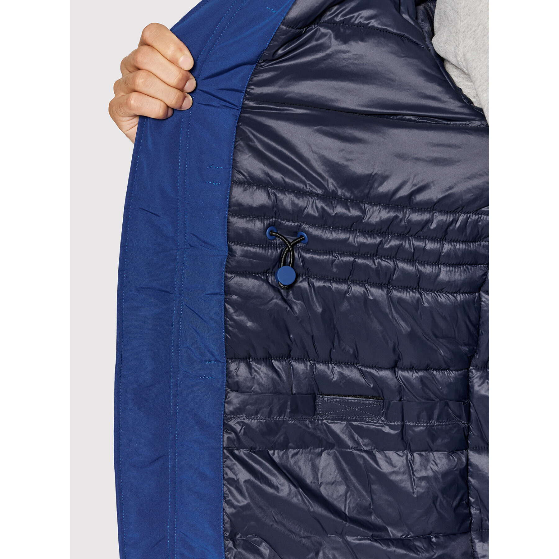 Superdry Parka Everest M5011192A Modrá Regular Fit - Pepit.sk