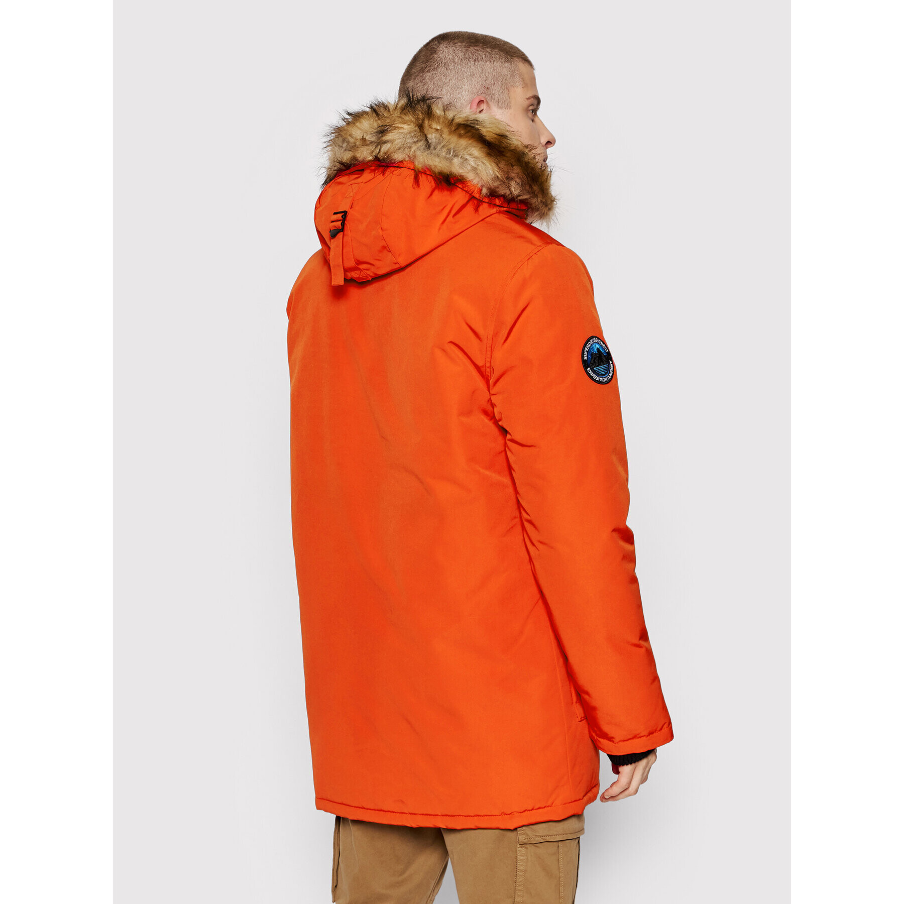 Superdry Parka Everest M5011192A Oranžová Regular Fit - Pepit.sk