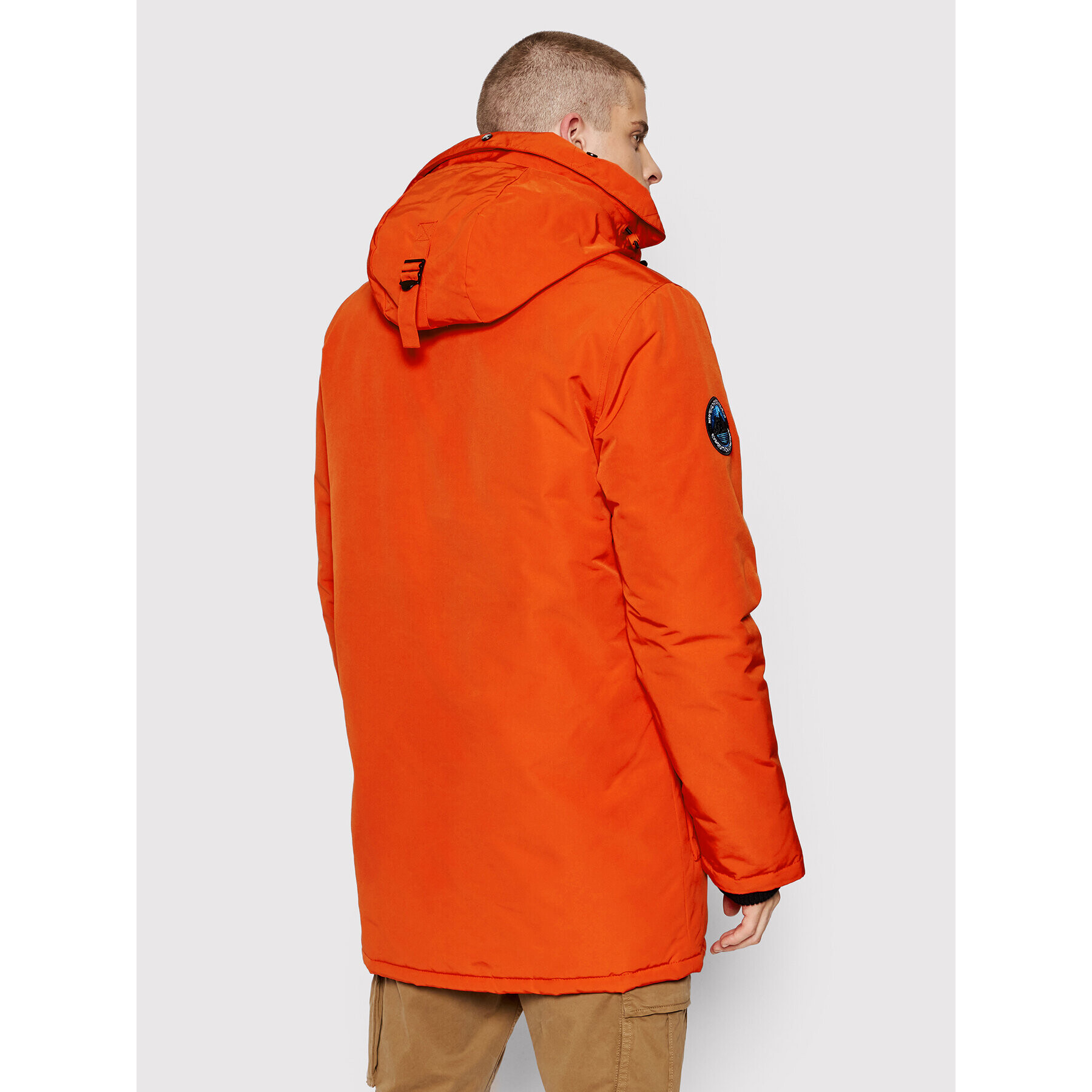 Superdry Parka Everest M5011192A Oranžová Regular Fit - Pepit.sk