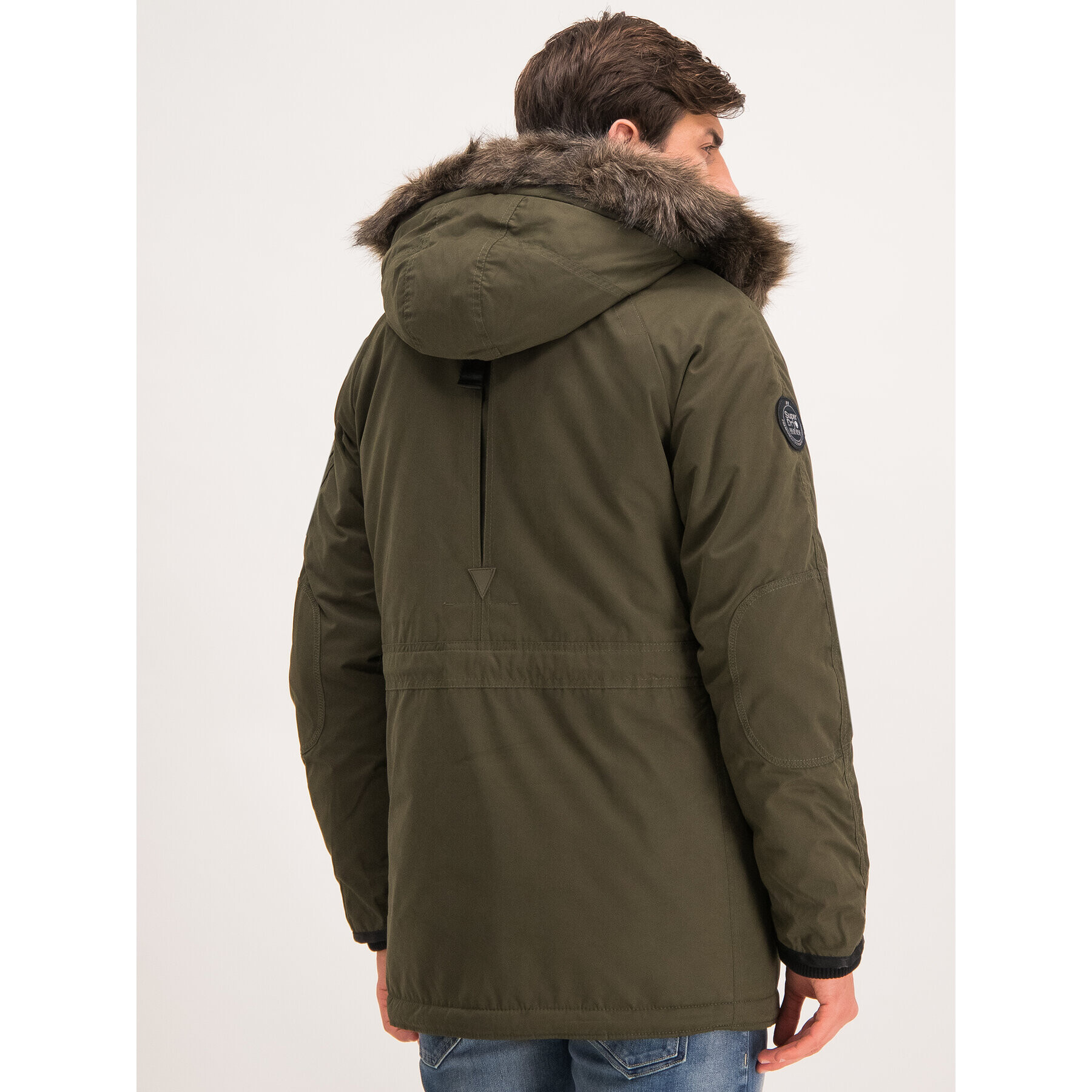 Superdry Parka M5000082A Zelená Regular Fit - Pepit.sk