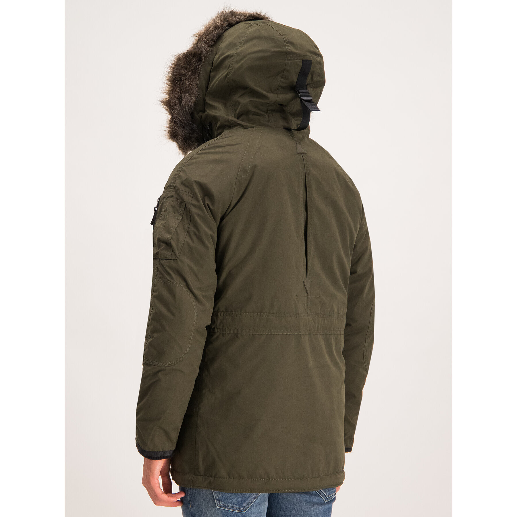 Superdry Parka M5000082A Zelená Regular Fit - Pepit.sk