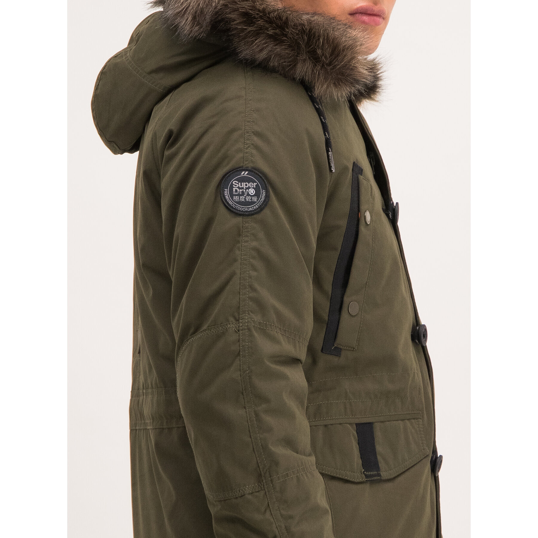 Superdry Parka M5000082A Zelená Regular Fit - Pepit.sk