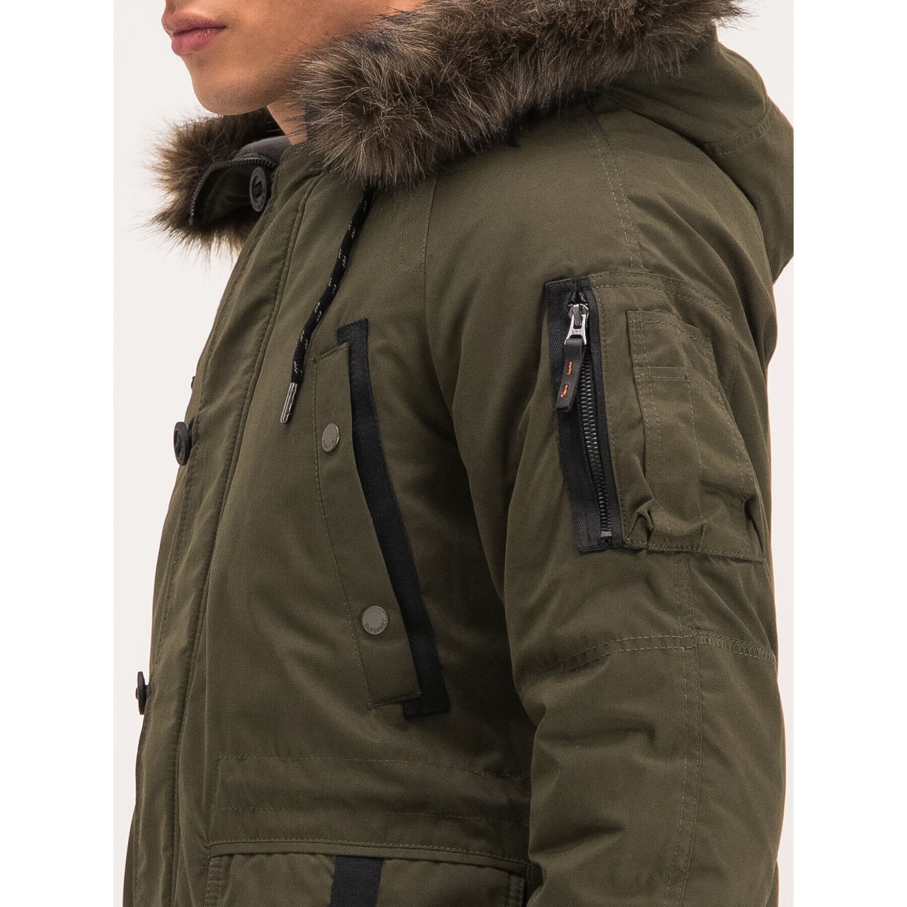 Superdry Parka M5000082A Zelená Regular Fit - Pepit.sk