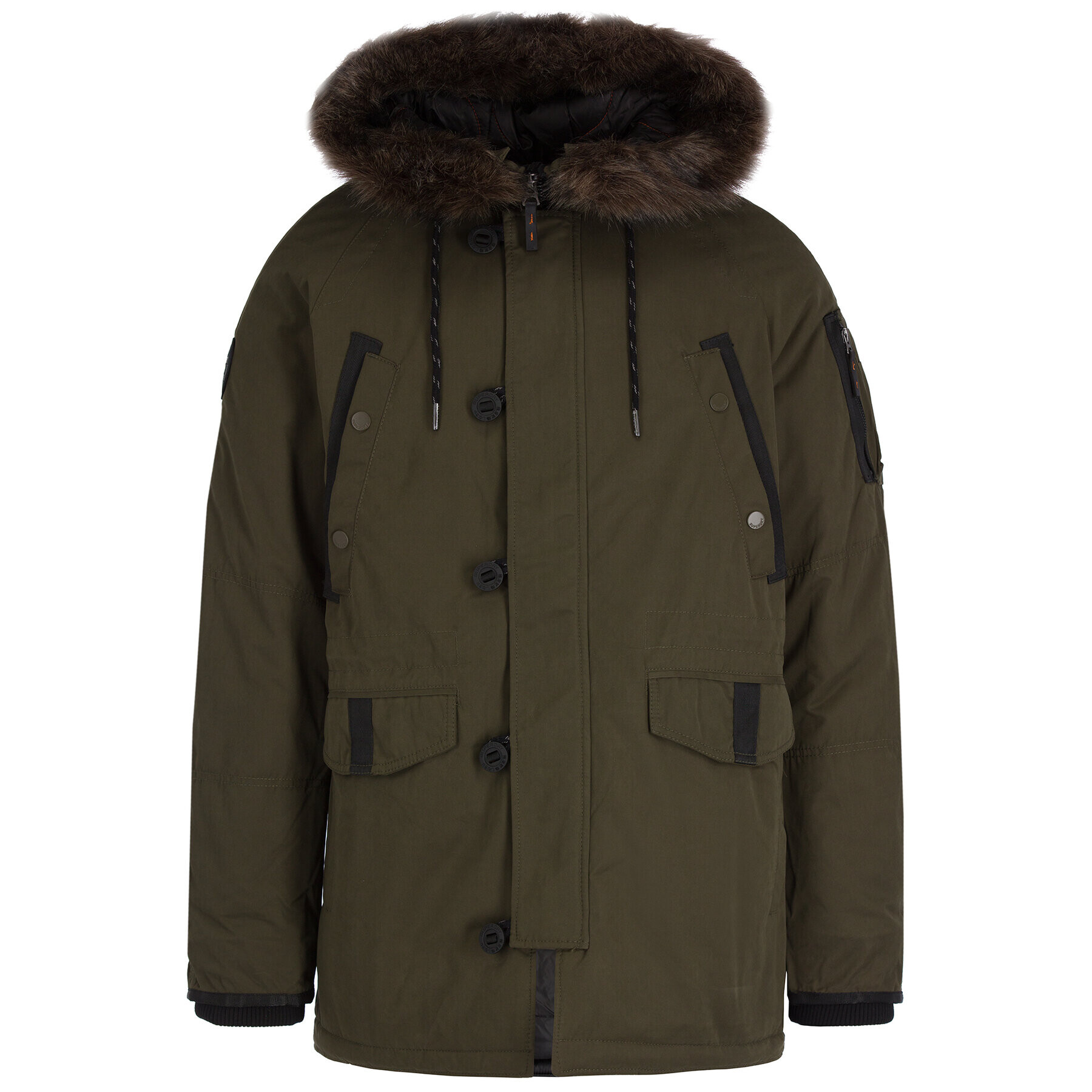 Superdry Parka M5000082A Zelená Regular Fit - Pepit.sk