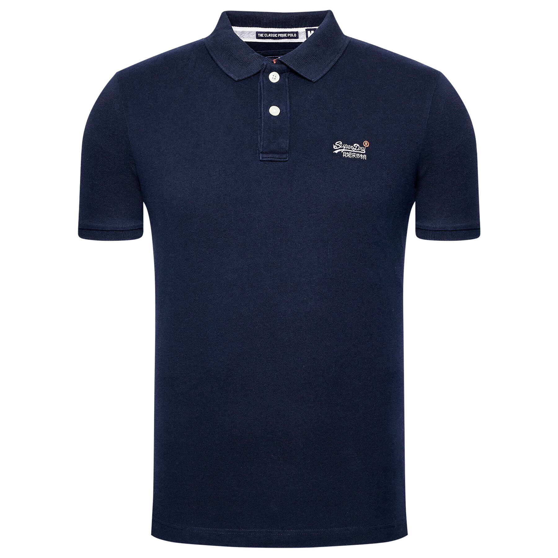 Superdry Polokošeľa Classic Pique M1110031A Tmavomodrá Regular Fit - Pepit.sk