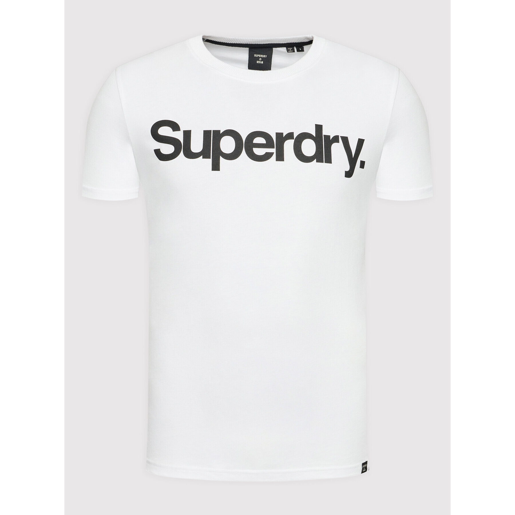 Superdry Tričko Cl Tee M1011355A Biela Regular Fit - Pepit.sk