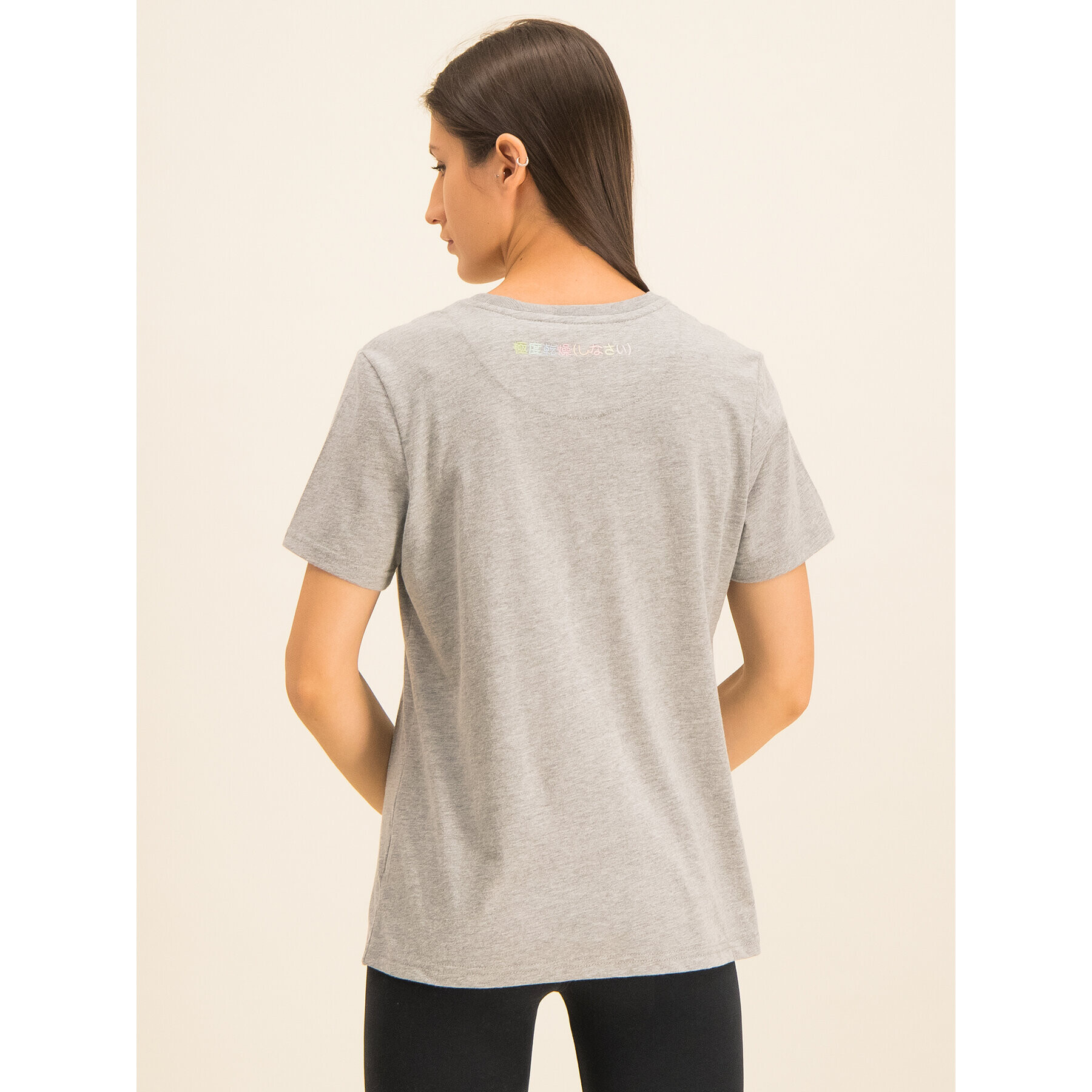 Superdry Tričko Classic Rainbow Emb Entry Tee W1000057A Sivá Classic Fit - Pepit.sk