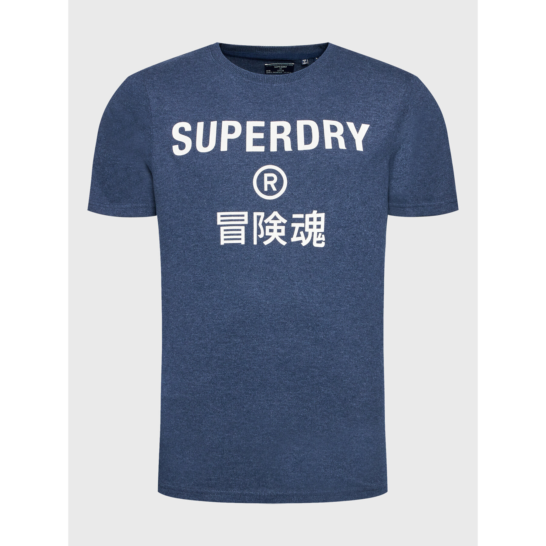 Superdry Tričko Vintage Corp Logo M1011328B Tmavomodrá Regular Fit - Pepit.sk