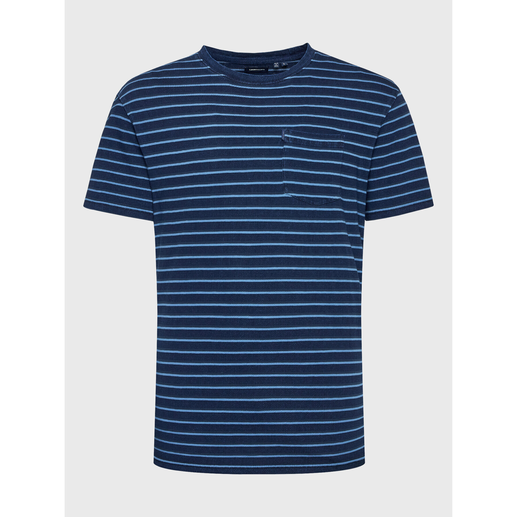 Superdry Tričko Vintage Stripe M1011302A Tmavomodrá Regular Fit - Pepit.sk