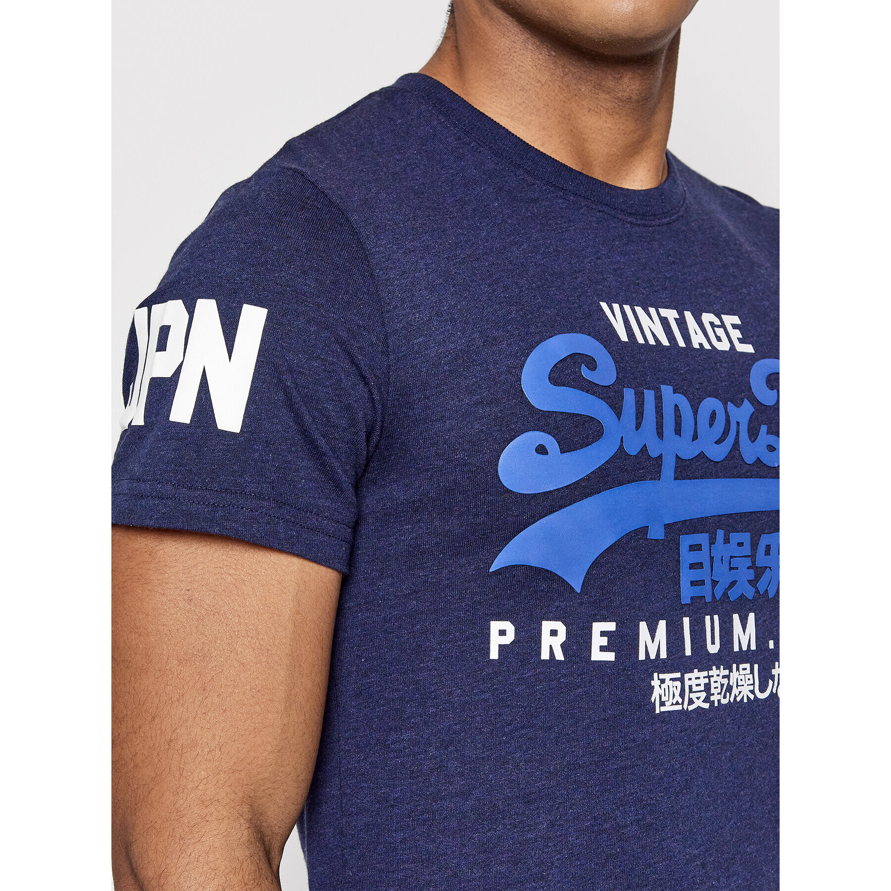 Superdry Tričko Vl Tee M1011356A Tmavomodrá Regular Fit - Pepit.sk