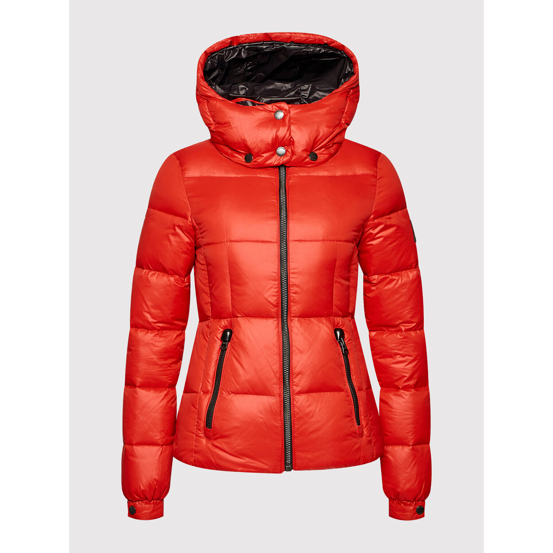 Superdry Vatovaná bunda Mountain W5010982A Červená Regular Fit - Pepit.sk