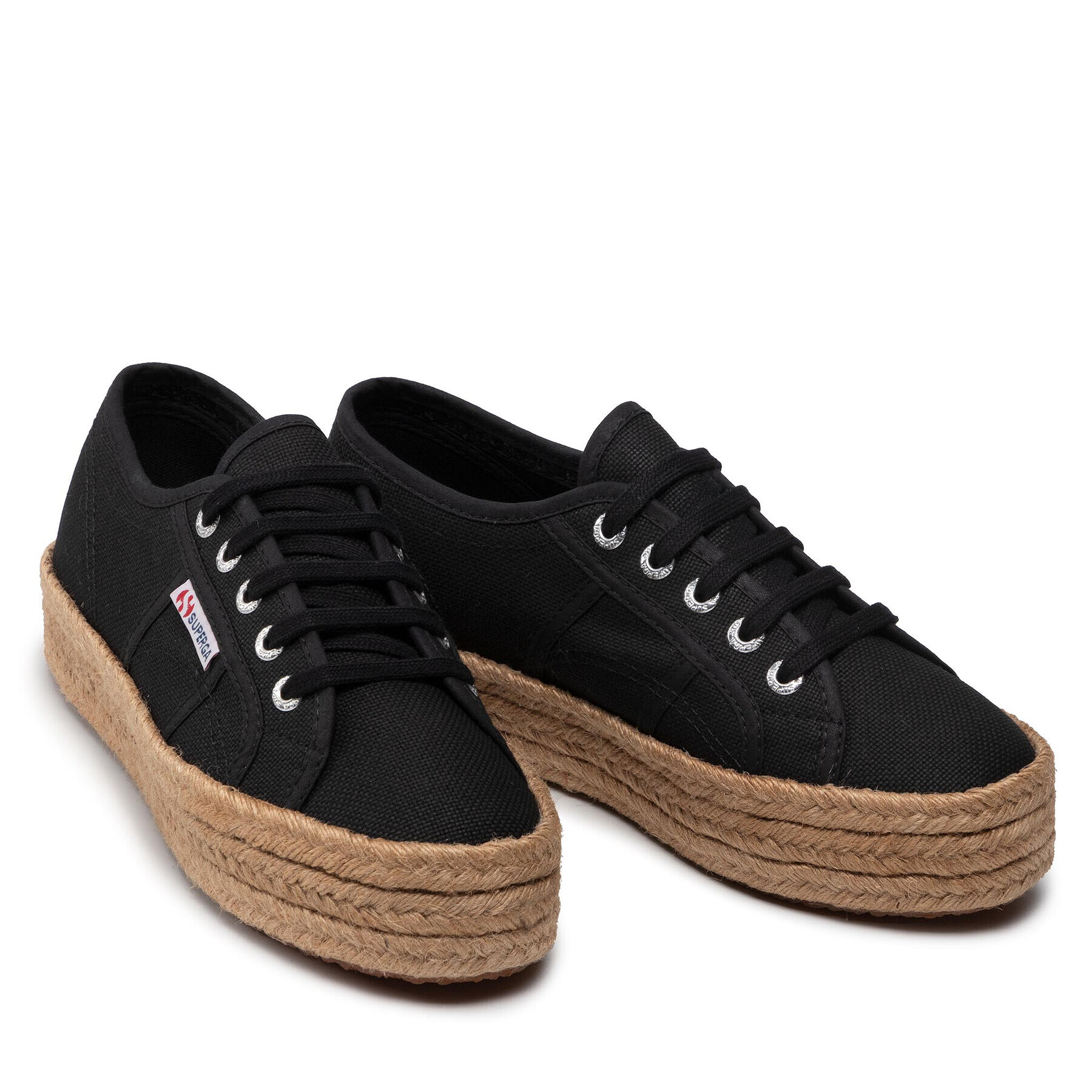 Superga Espadrilky 2730 Cotropew S00CF20 Čierna - Pepit.sk