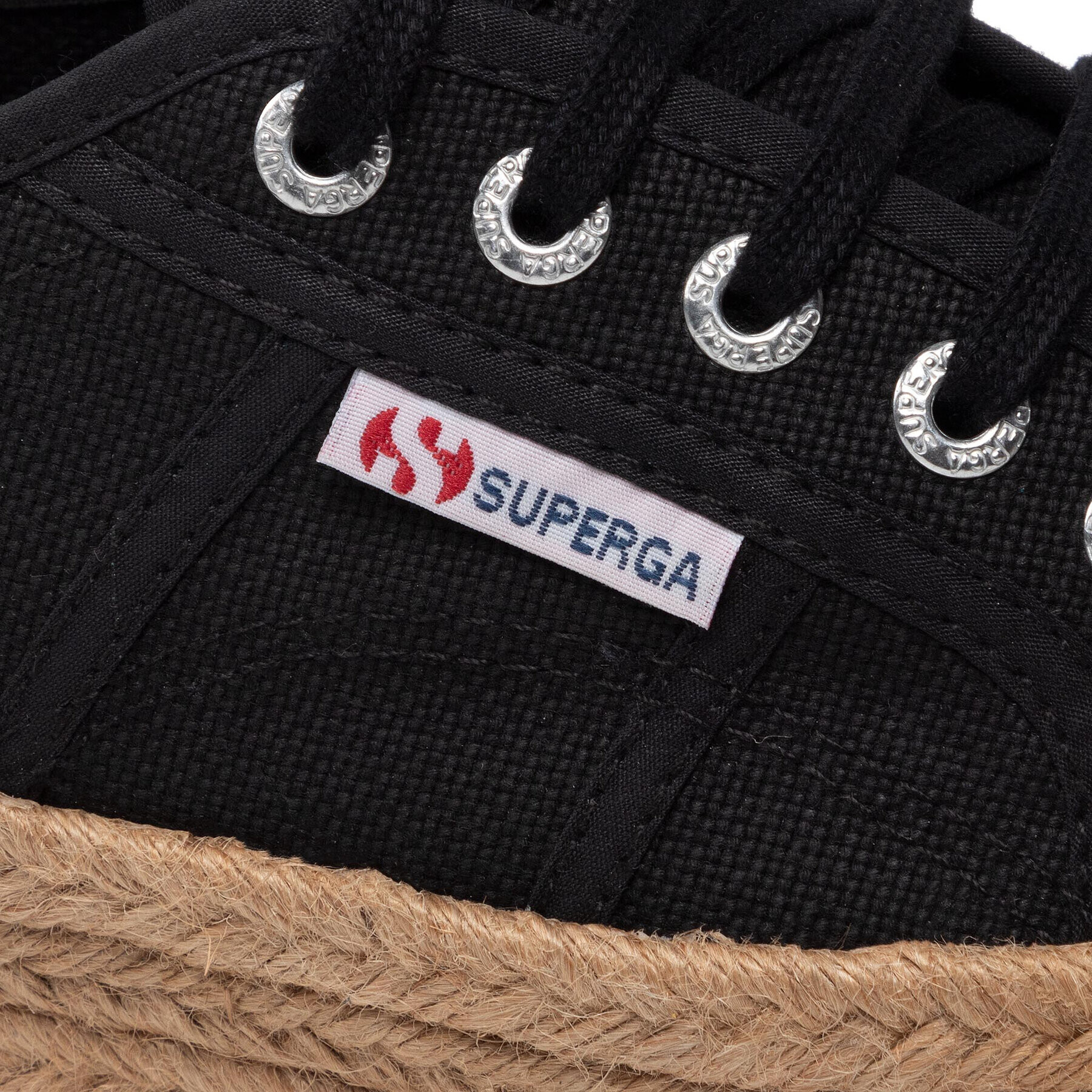 Superga Espadrilky 2730 Cotropew S00CF20 Čierna - Pepit.sk