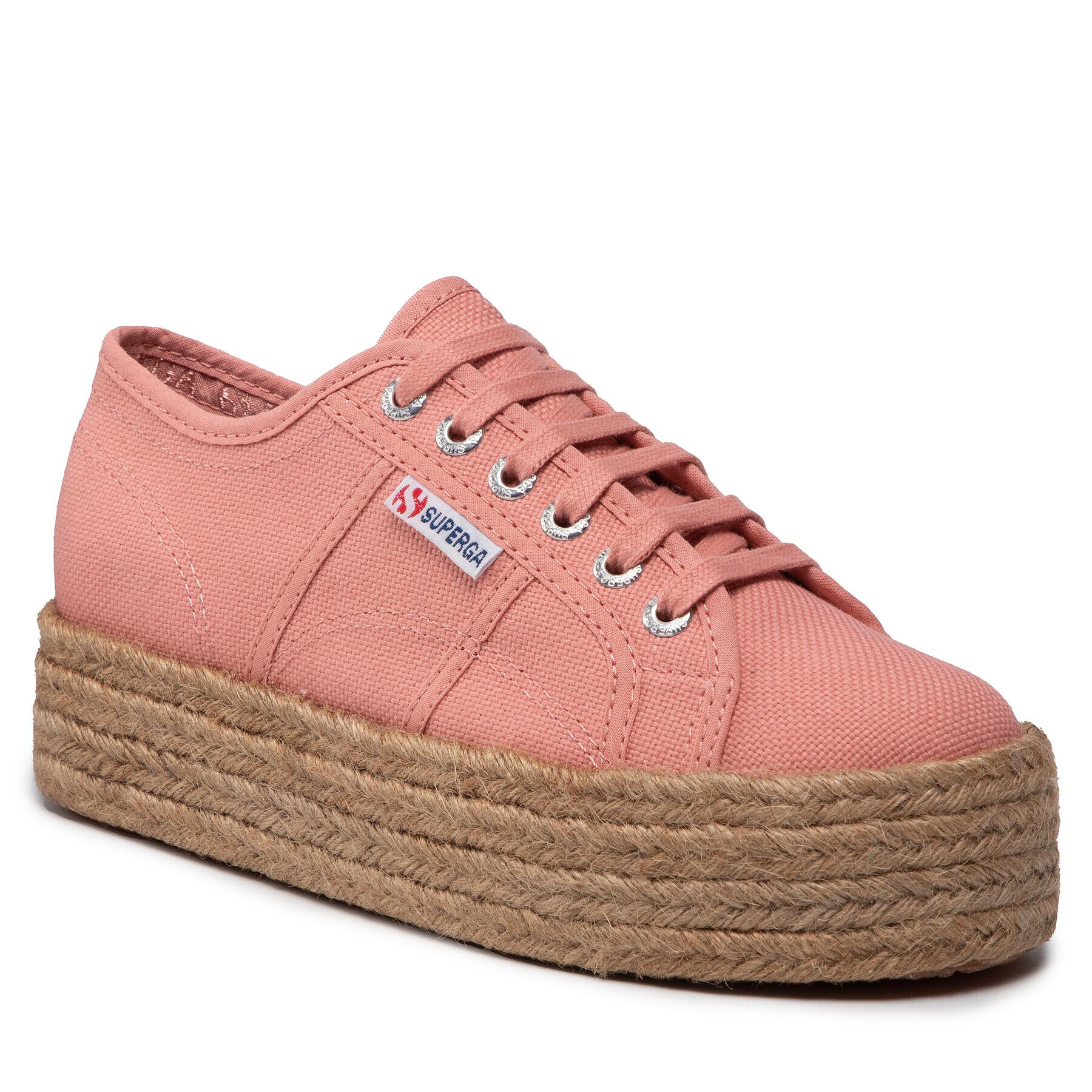 Superga Espadrilky 2790 Rope S51186W Ružová - Pepit.sk