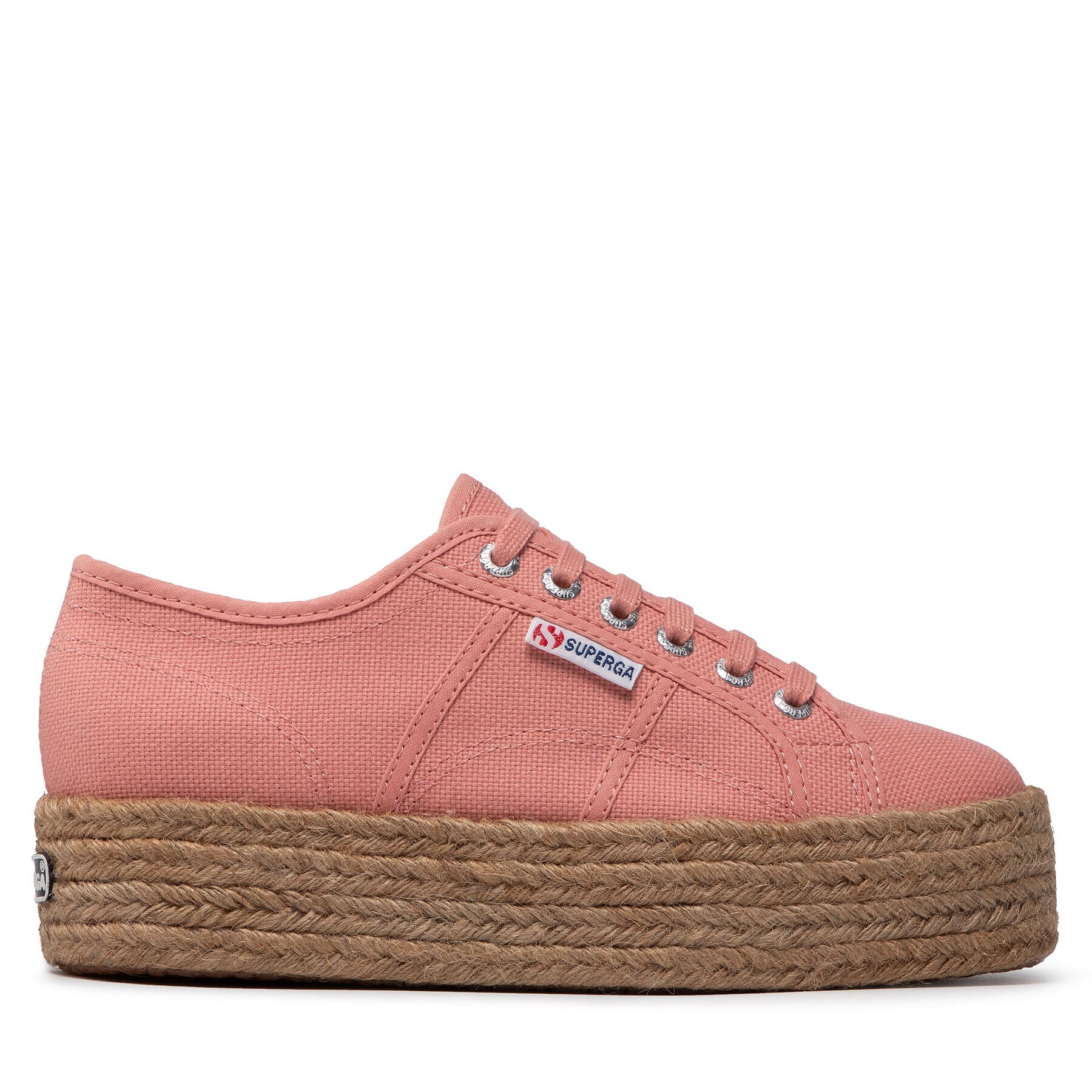 Superga Espadrilky 2790 Rope S51186W Ružová - Pepit.sk