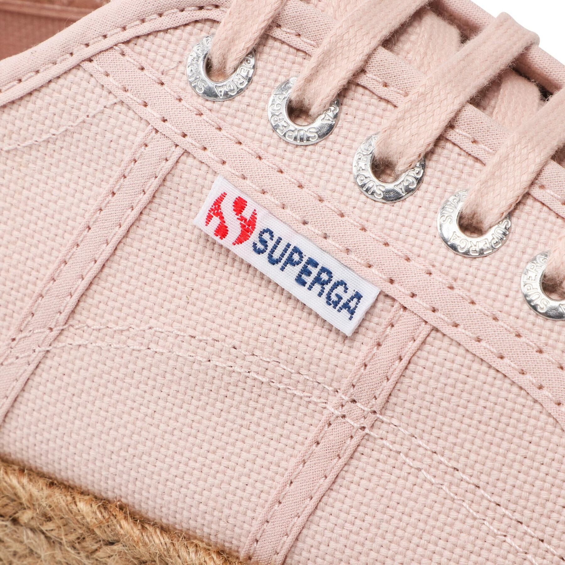 Superga Espadrilky Rope 2730 S00CF20 Ružová - Pepit.sk