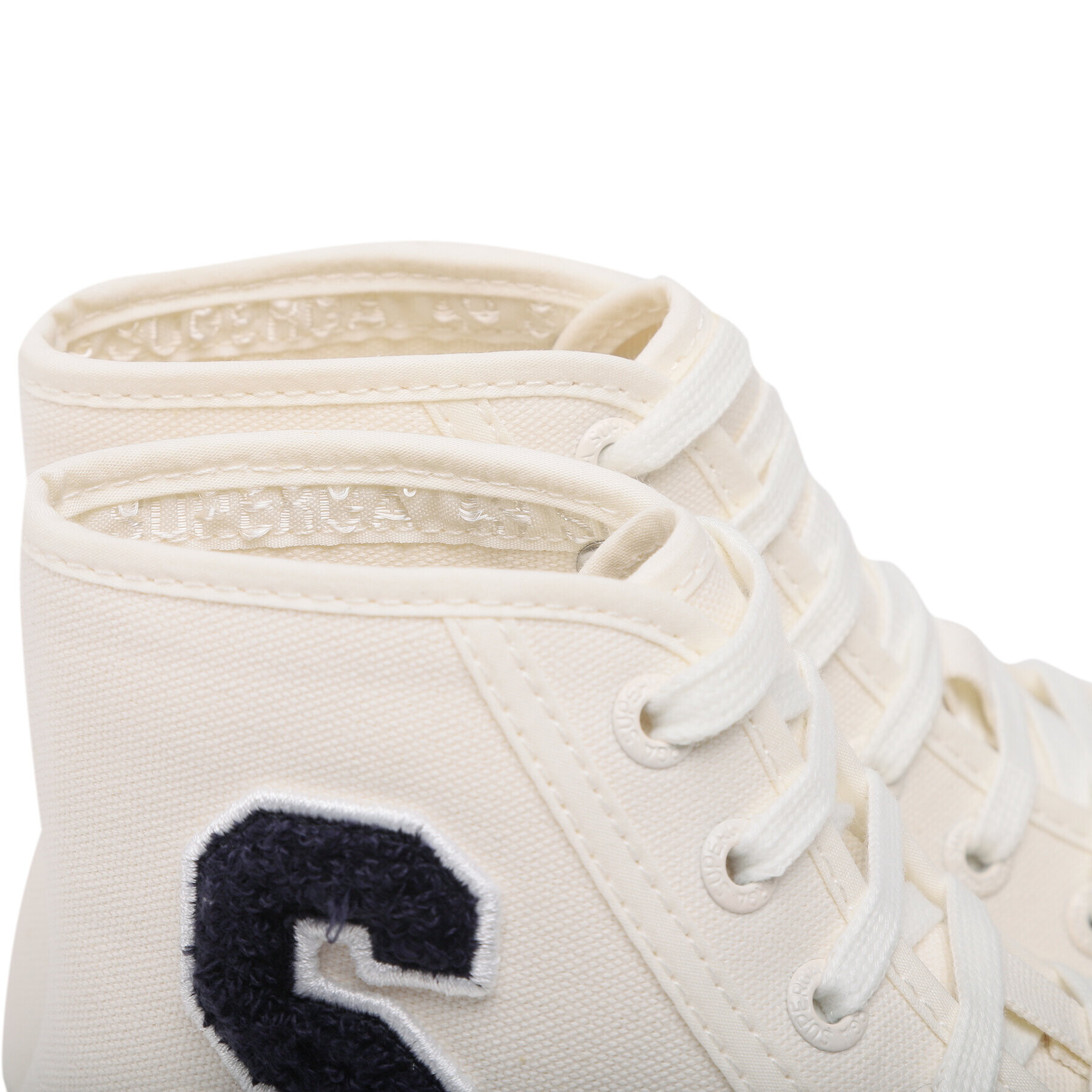 Superga Plátenky 2295 Cotton Terry Patch S21321W Biela - Pepit.sk