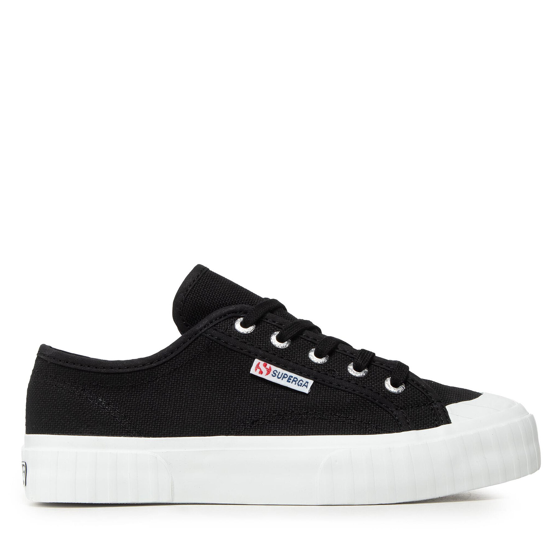 Superga Plátenky 2630 Stripe S00GRT0 Čierna - Pepit.sk