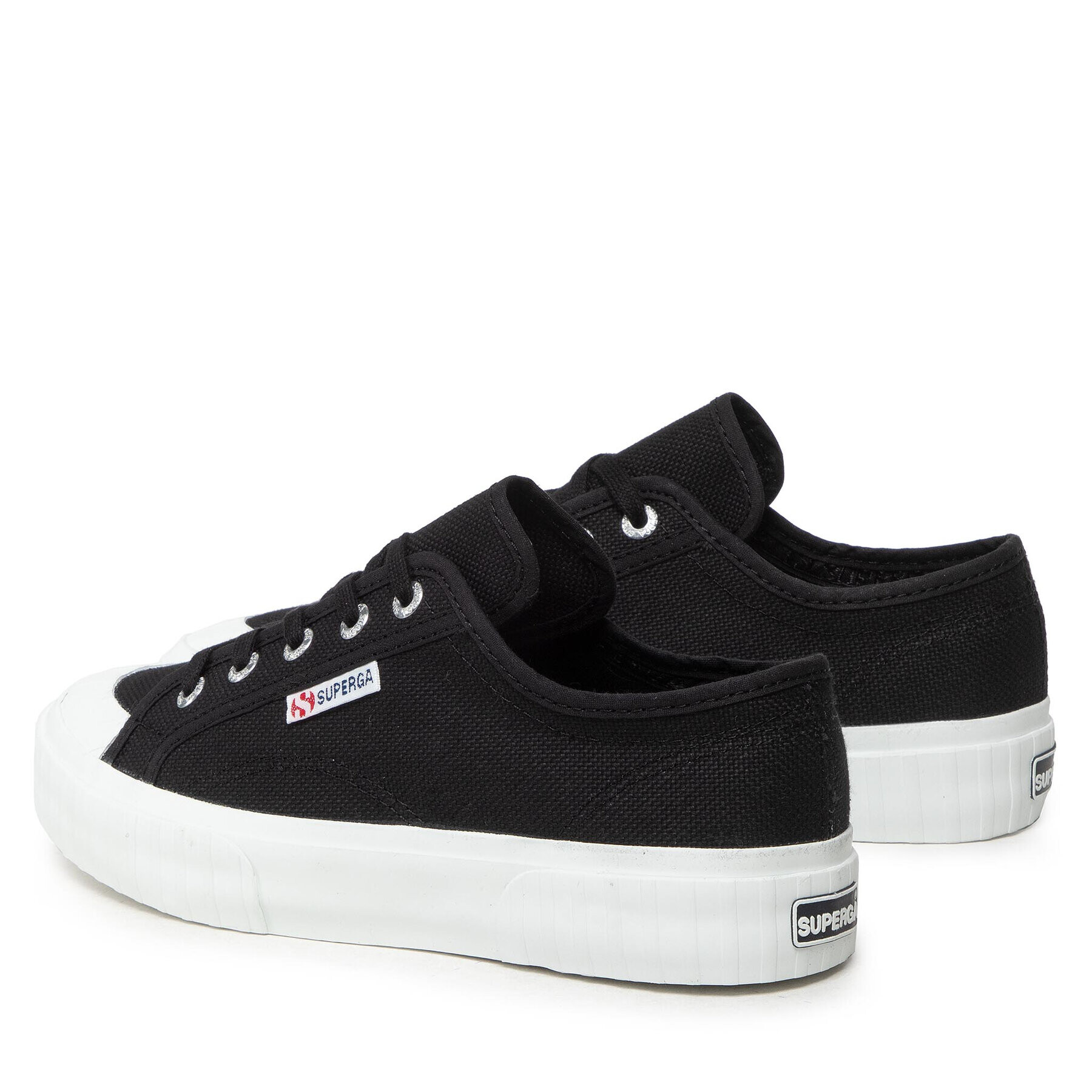 Superga Plátenky 2630 Stripe S00GRT0 Čierna - Pepit.sk