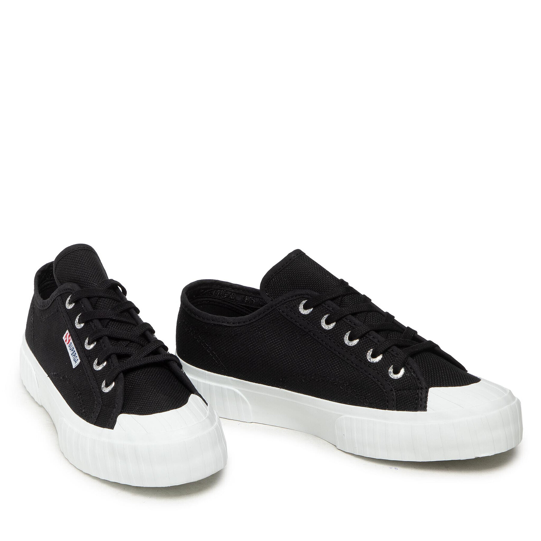 Superga Plátenky 2630 Stripe S00GRT0 Čierna - Pepit.sk