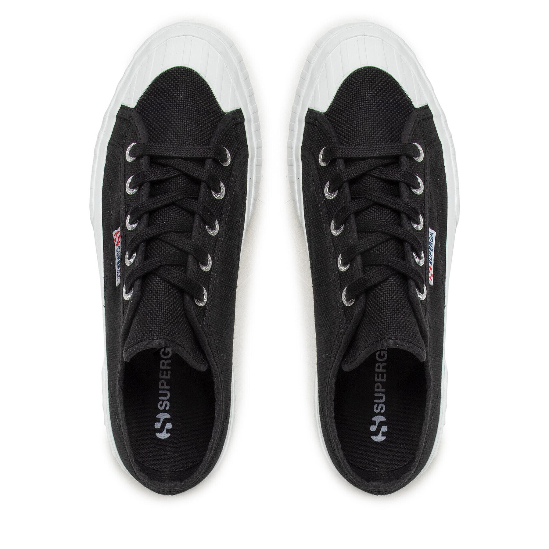 Superga Plátenky 2630 Stripe S00GRT0 Čierna - Pepit.sk