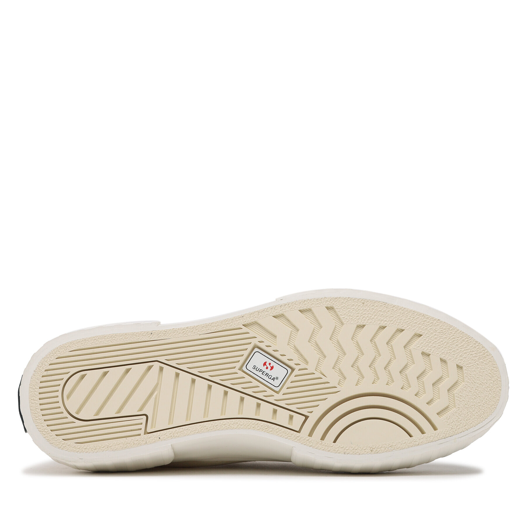 Superga Plátenky 2631 Stripe Platform S5111SW Béžová - Pepit.sk