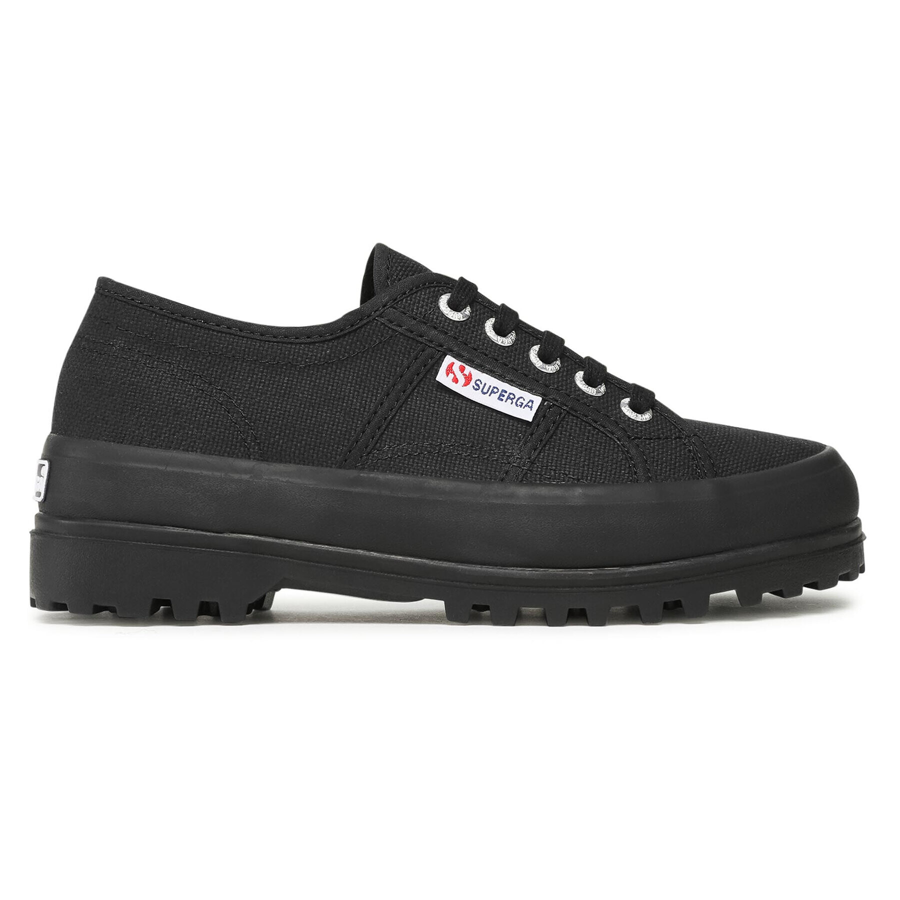 Superga Poltopánky 2555 Alpina Cotu S00F4B0 Čierna - Pepit.sk