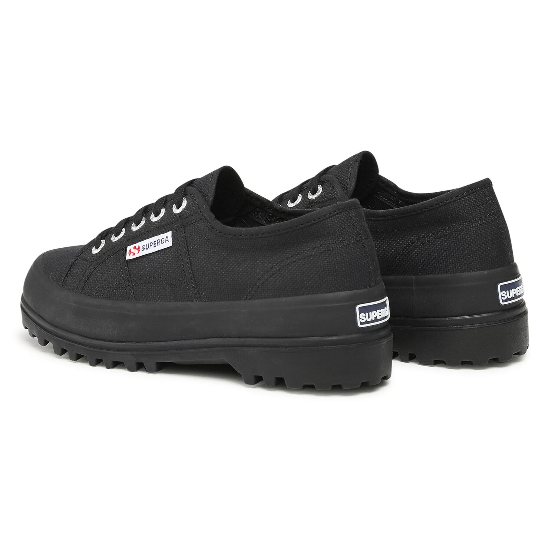 Superga Poltopánky 2555 Alpina Cotu S00F4B0 Čierna - Pepit.sk