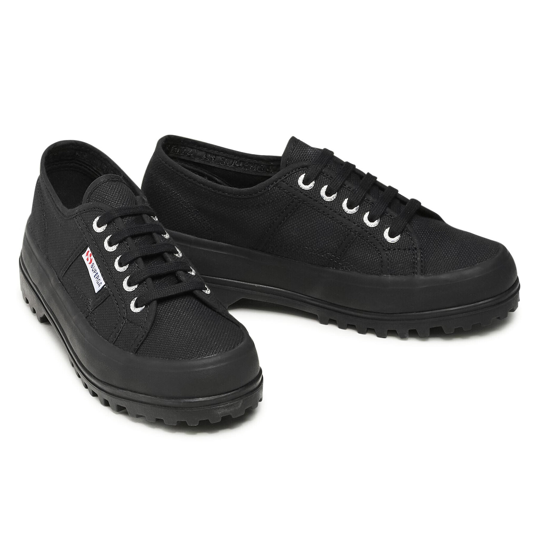 Superga Poltopánky 2555 Alpina Cotu S00F4B0 Čierna - Pepit.sk