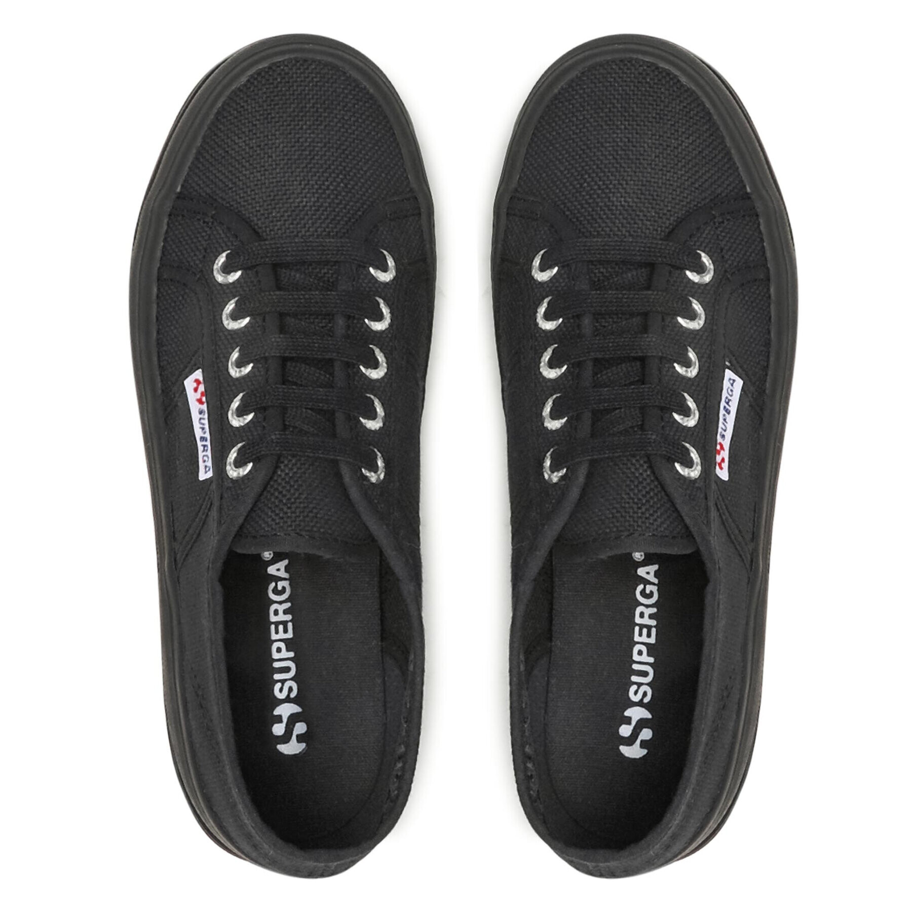 Superga Poltopánky 2555 Alpina Cotu S00F4B0 Čierna - Pepit.sk