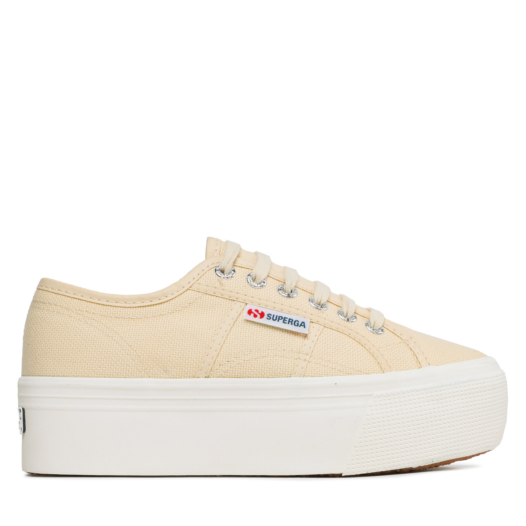 Superga Sneakersy 2790 Platform Béžová - Pepit.sk