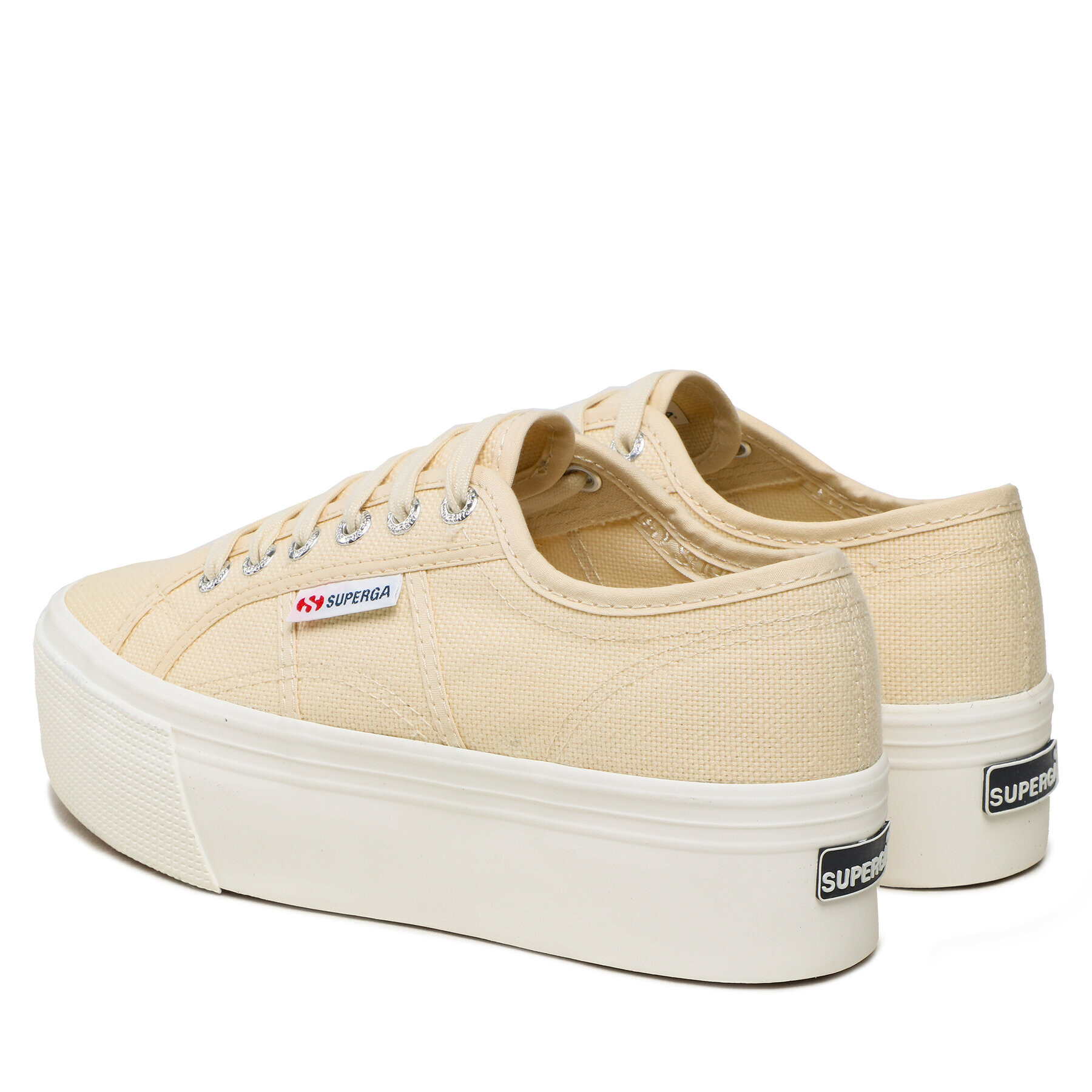 Superga Sneakersy 2790 Platform Béžová - Pepit.sk