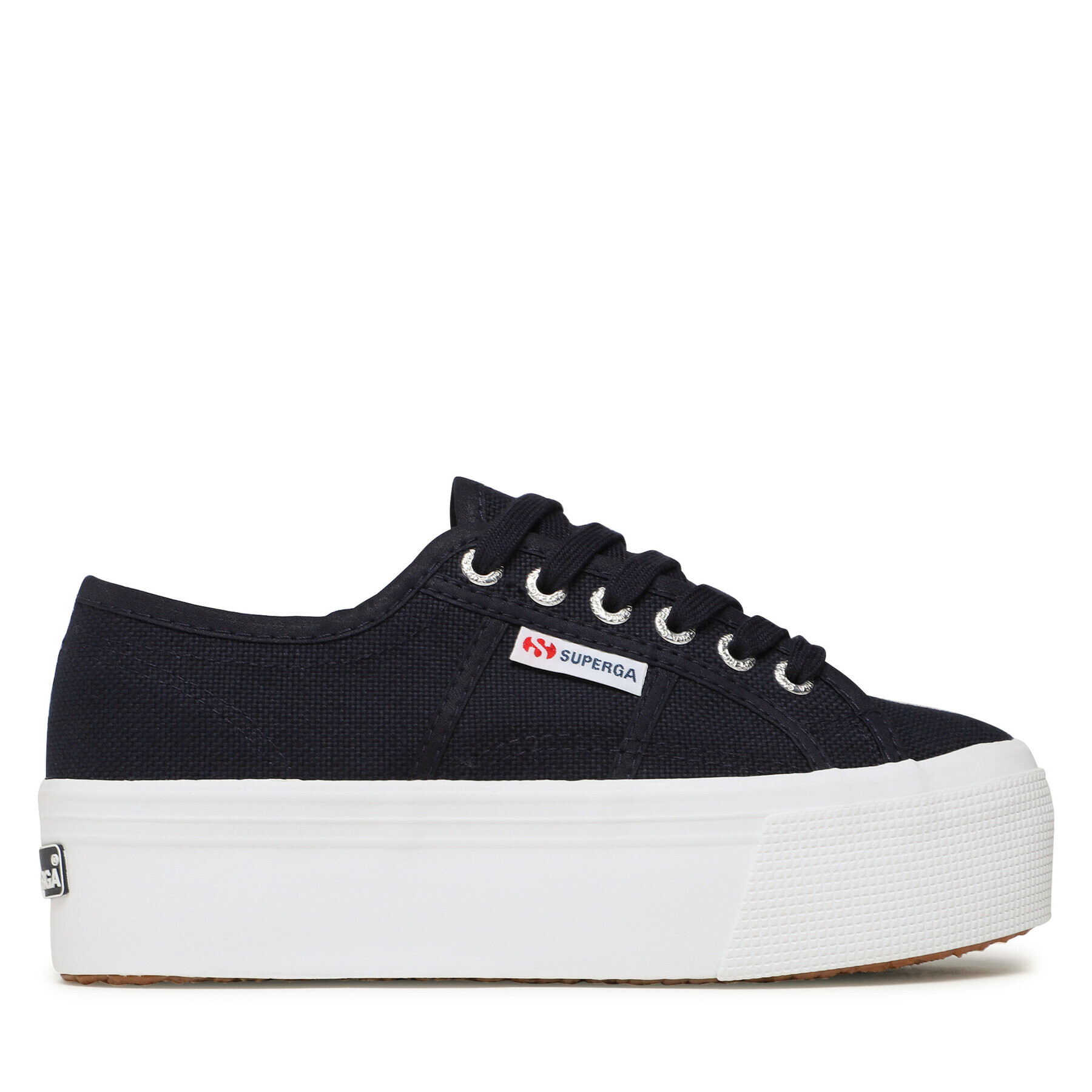 Superga Sneakersy 2790 Platform Tmavomodrá - Pepit.sk